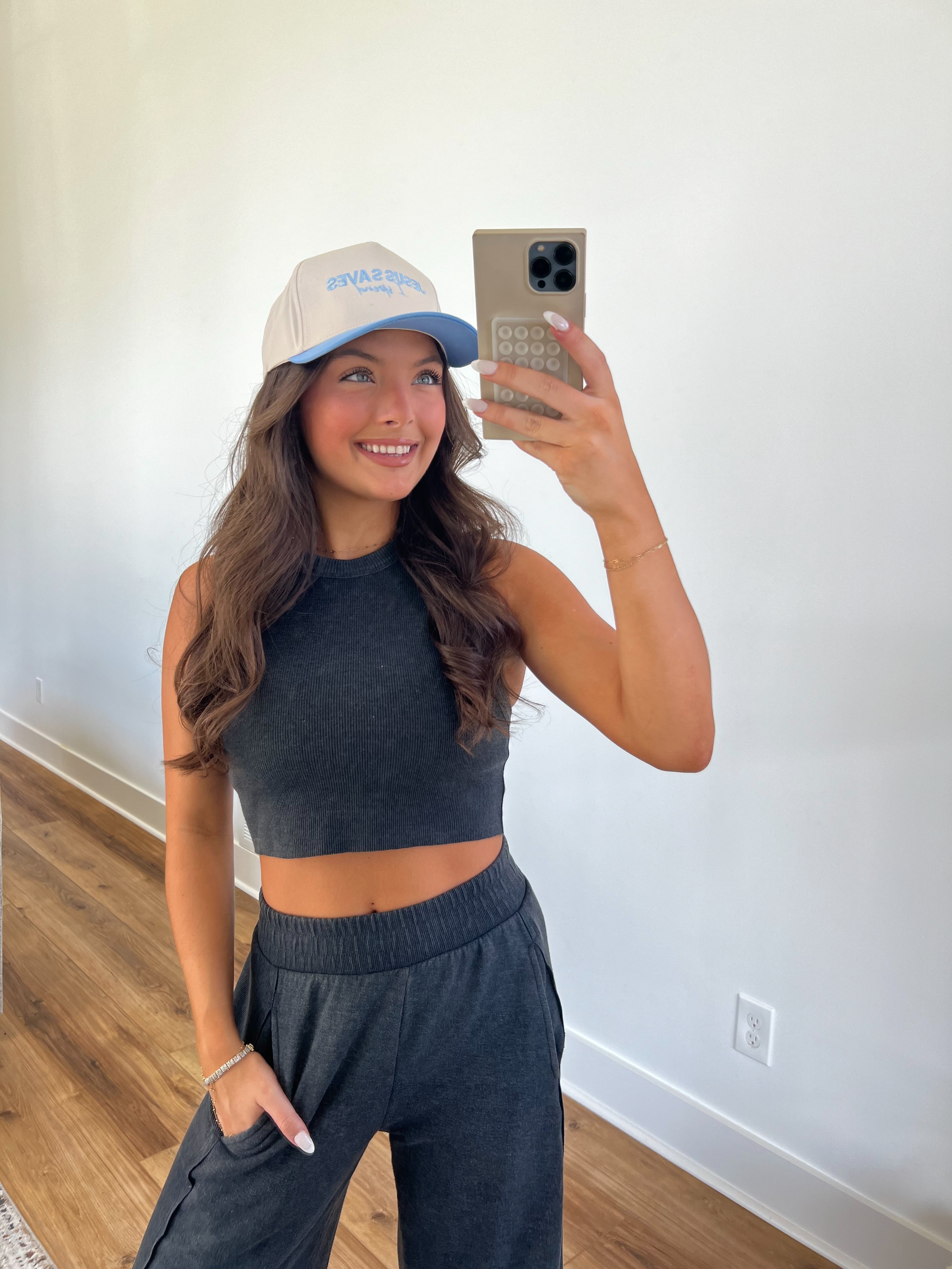 Jesus Saves I Spend Hat