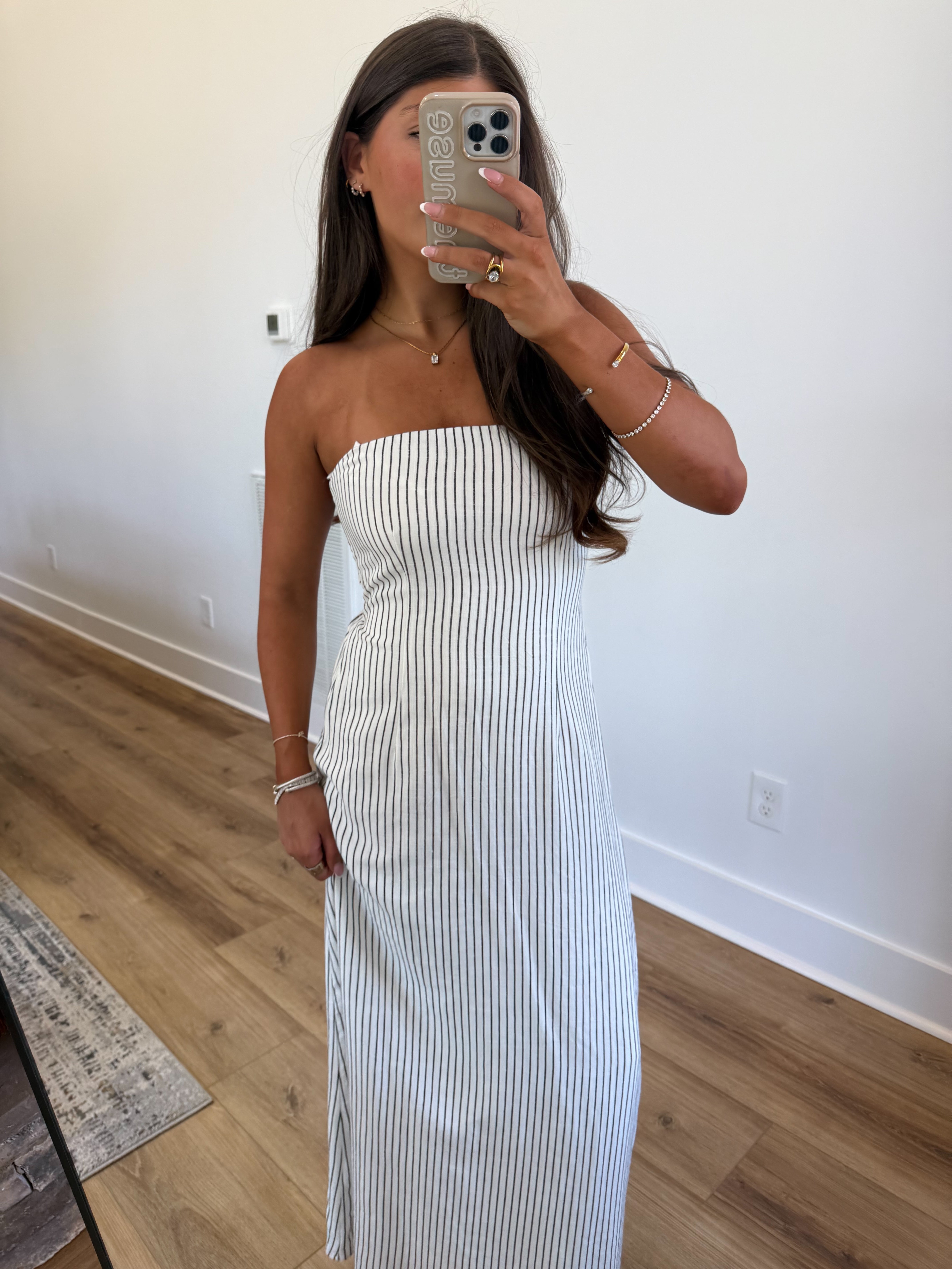 Euro Summer Stripe Maxi