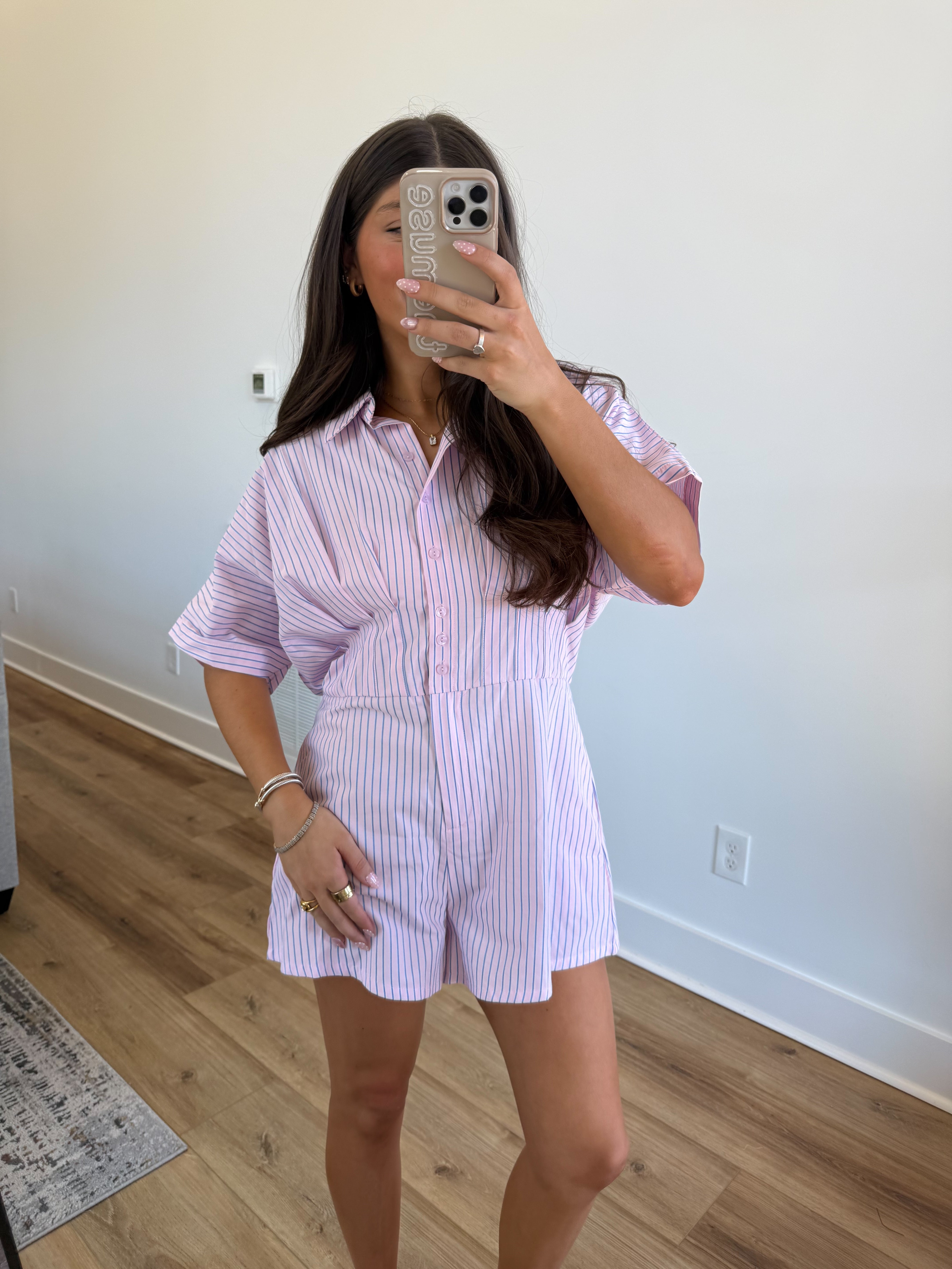 The Eclectic Stripe Romper