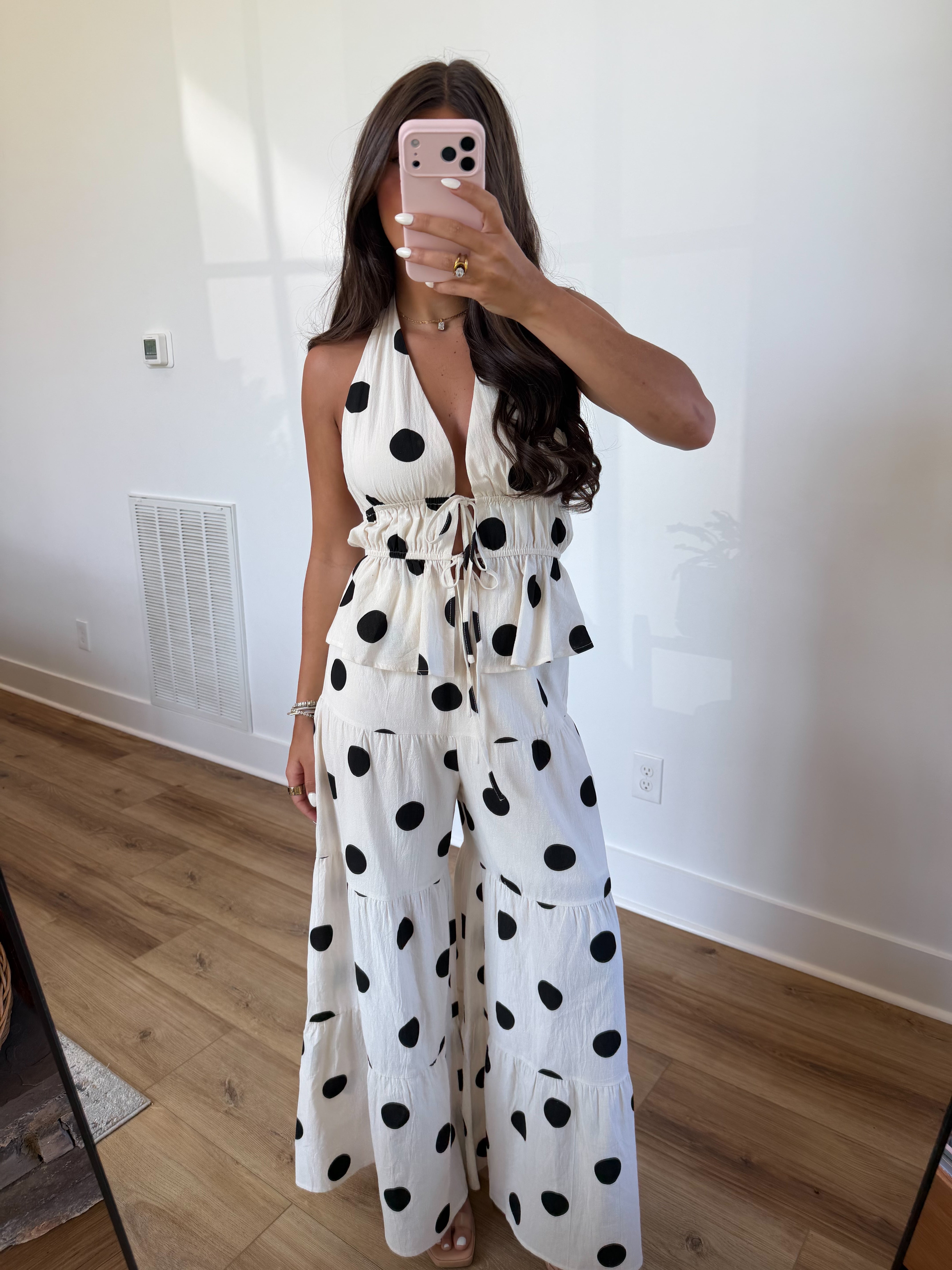 Polka Dot Halter Set
