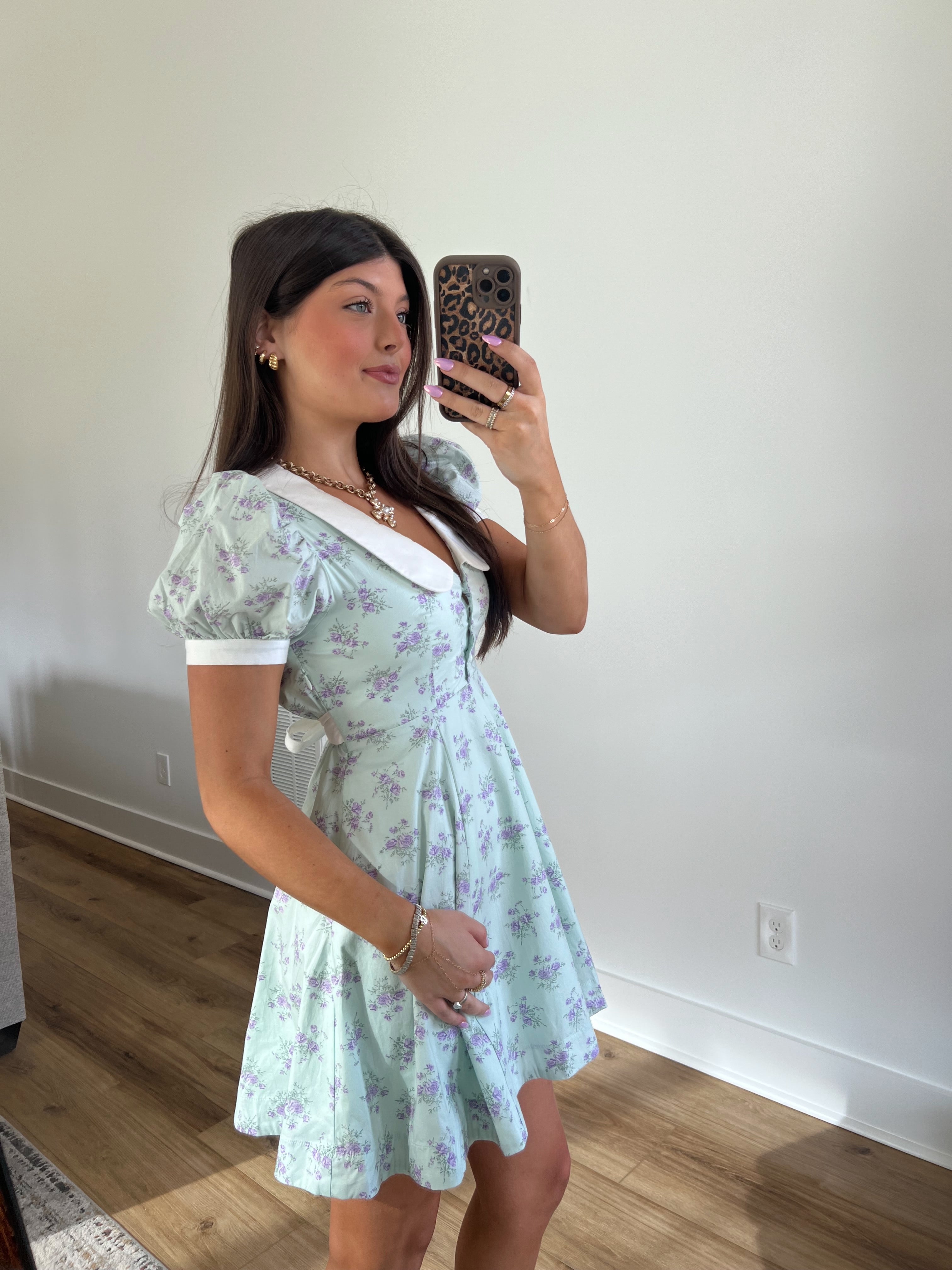 Sweet Mint Mini Dress