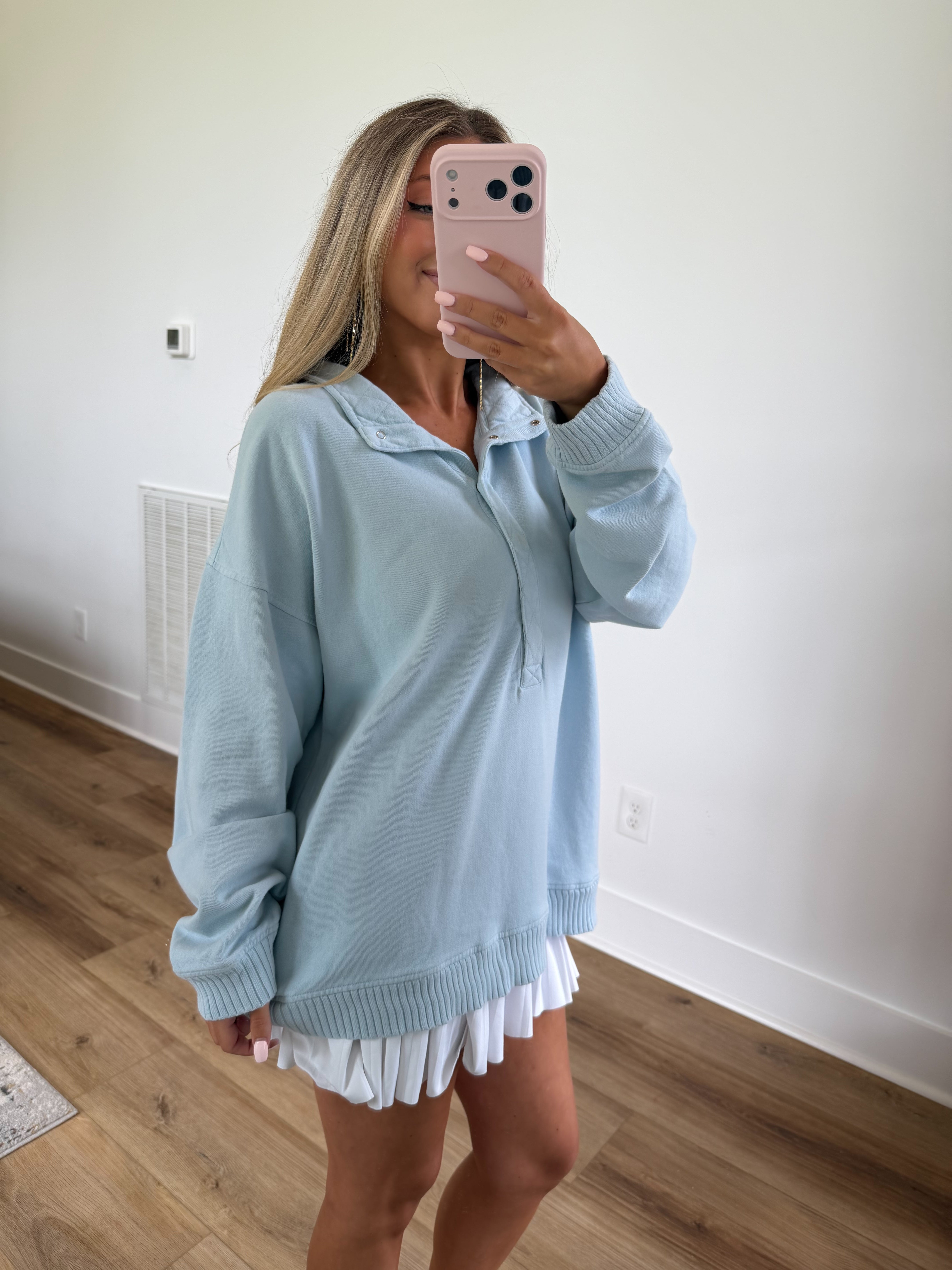 The Cloudline Pullover (Blue)