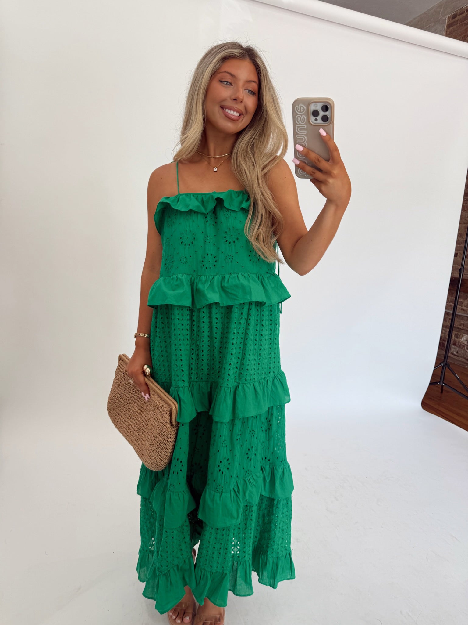 Ivy Eyelet Maxi