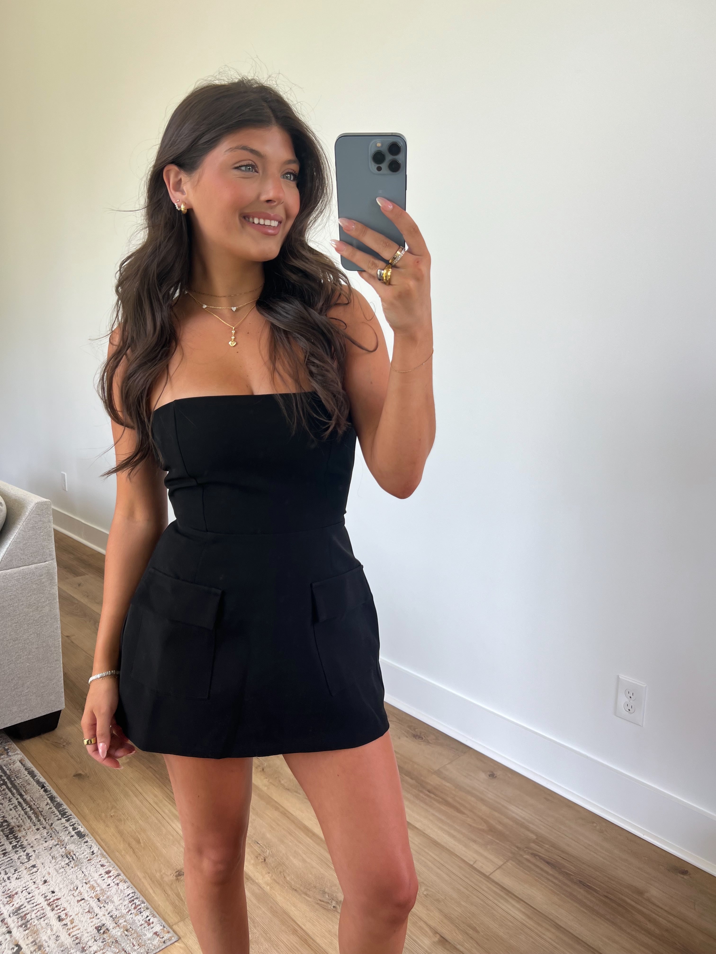 The Muse Romper (Black)(Restock)