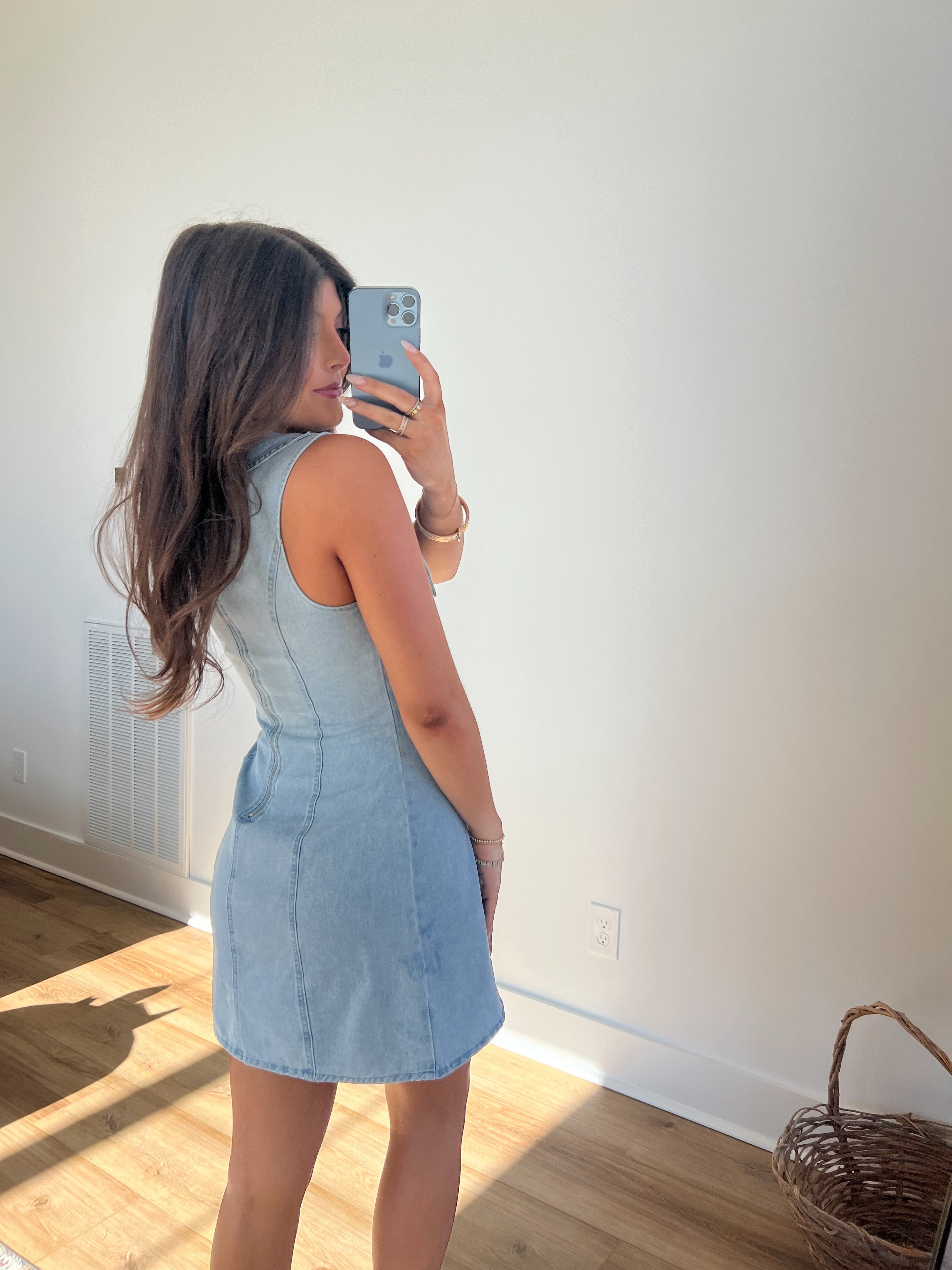 Love Me Denim Mini Dress