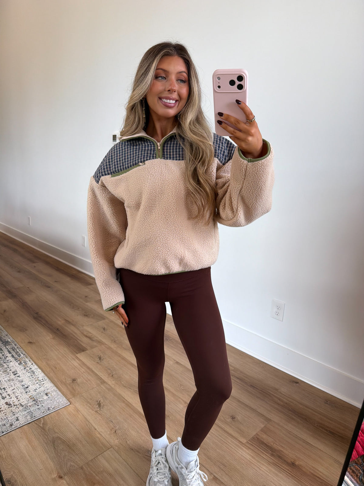 David Sherpa Quarter Zip