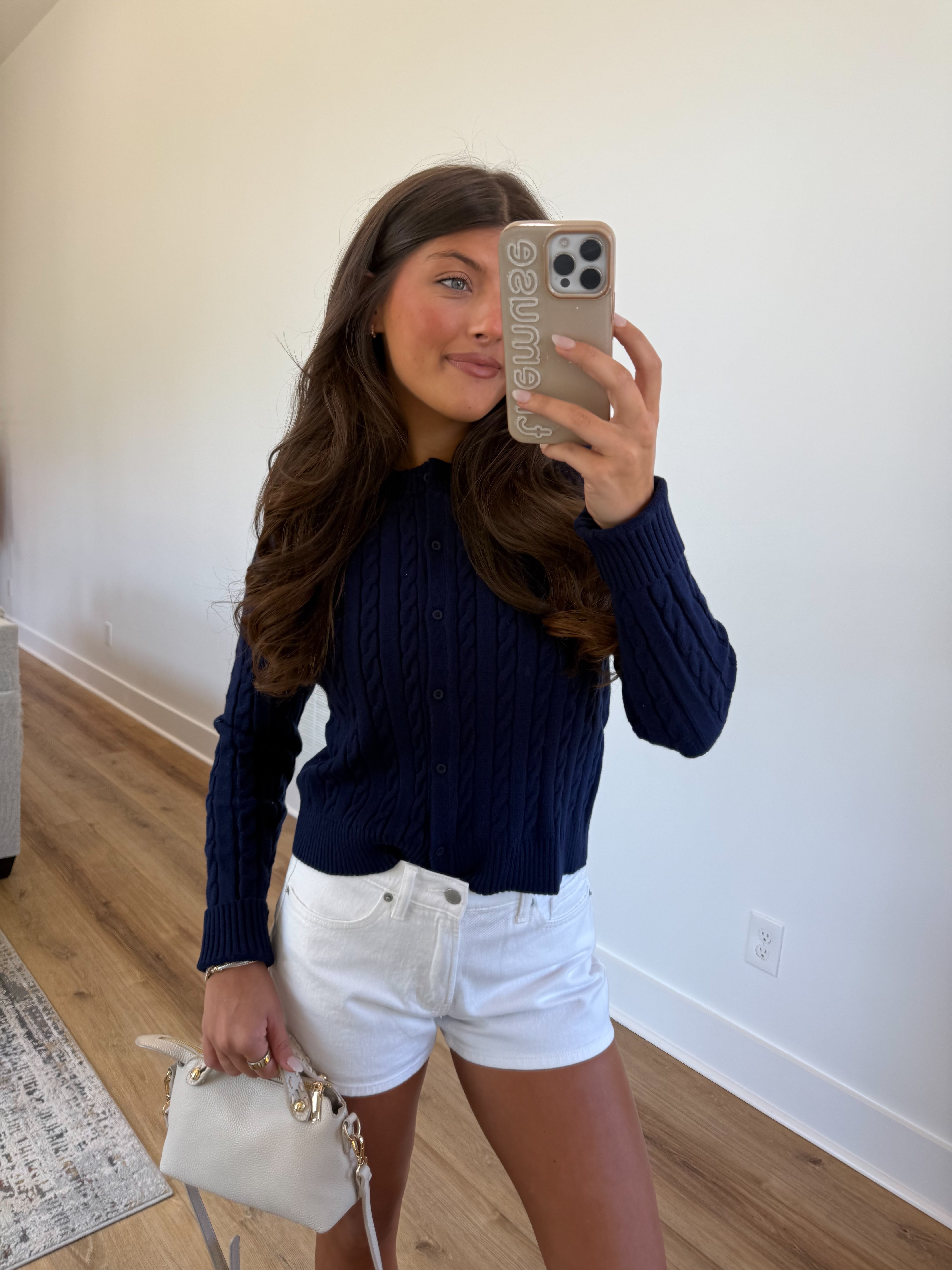 Navy Country Club Sweater