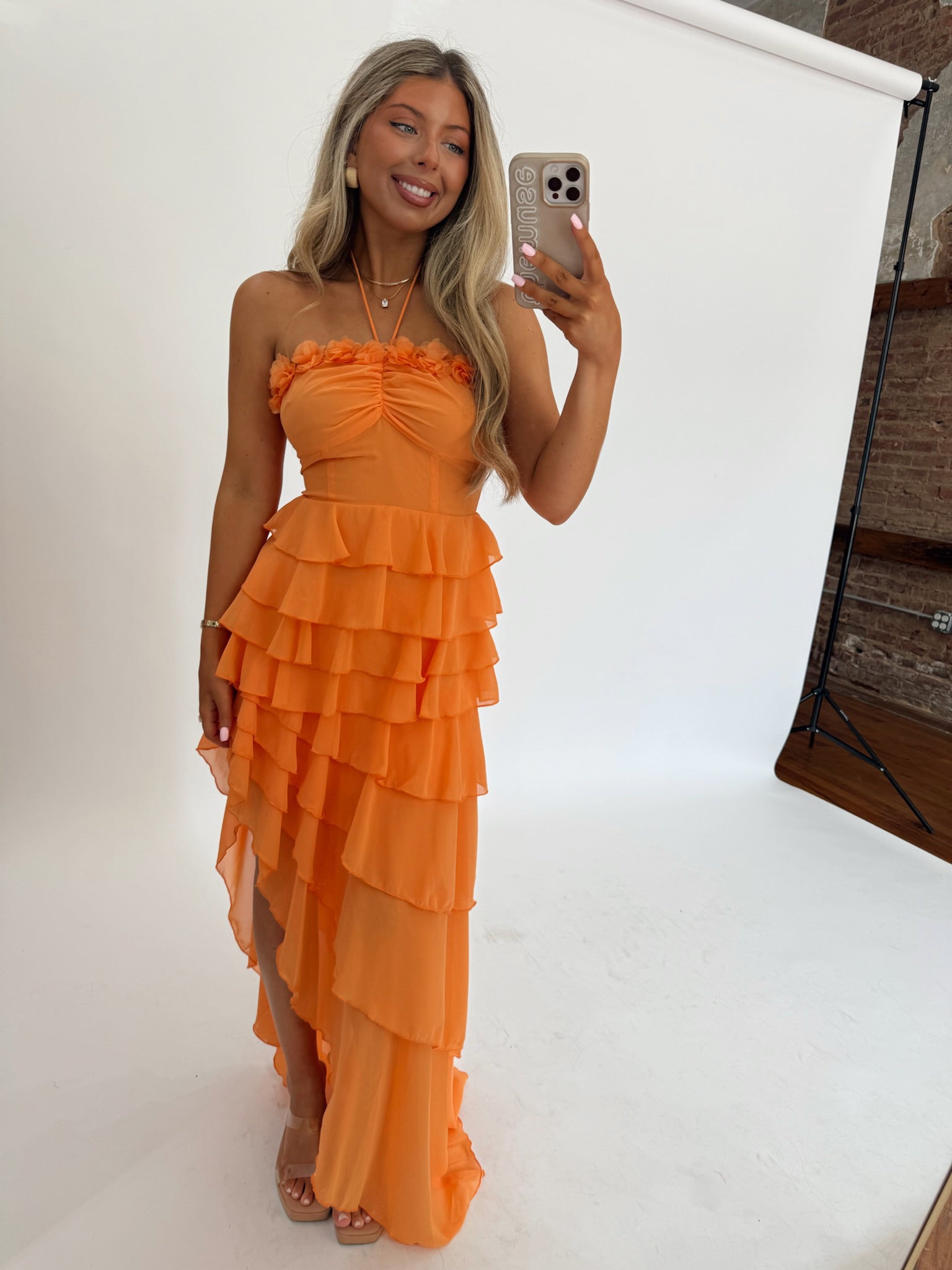 Peach Bellini Dress
