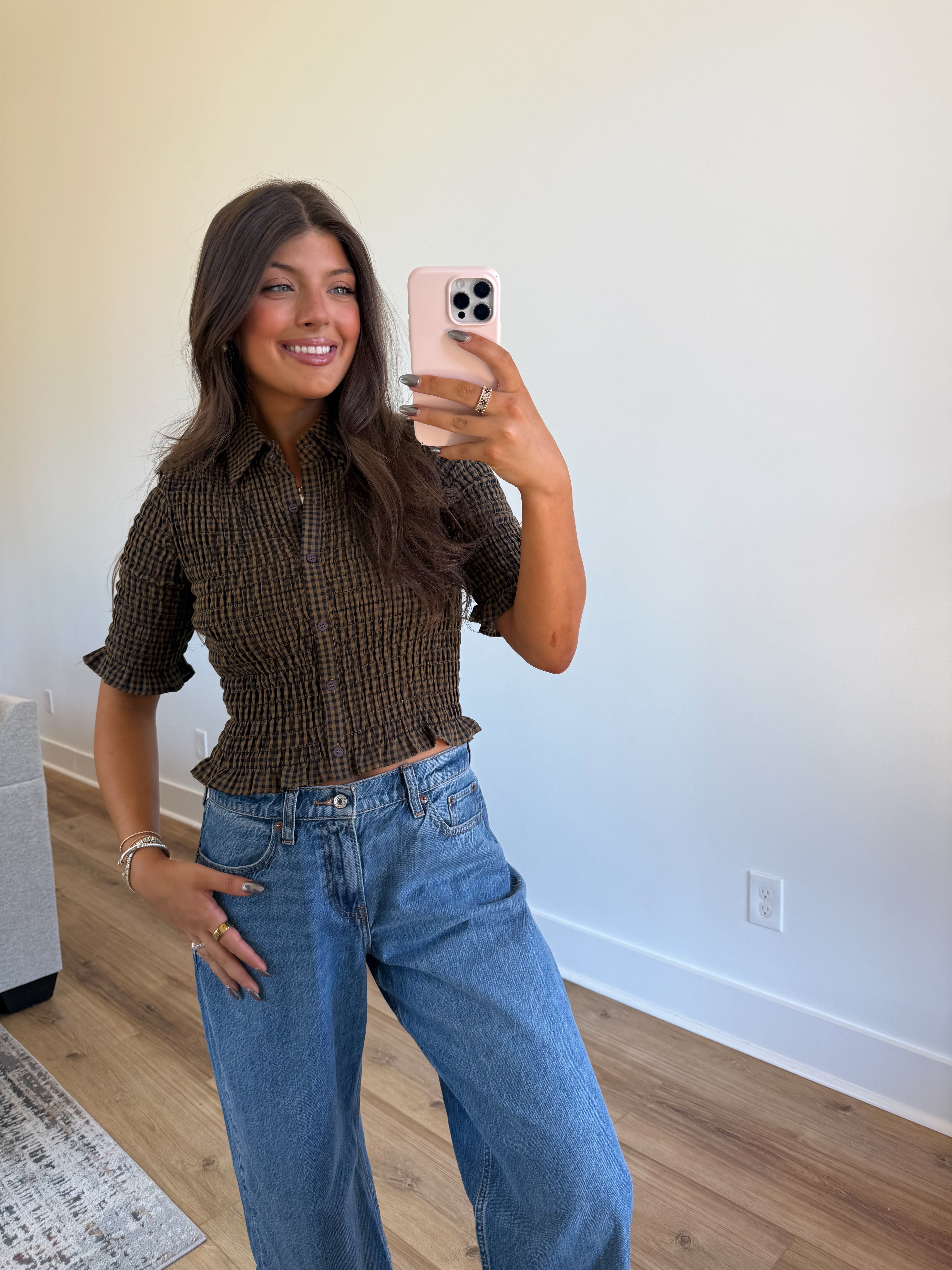 The Plaid Mini Top