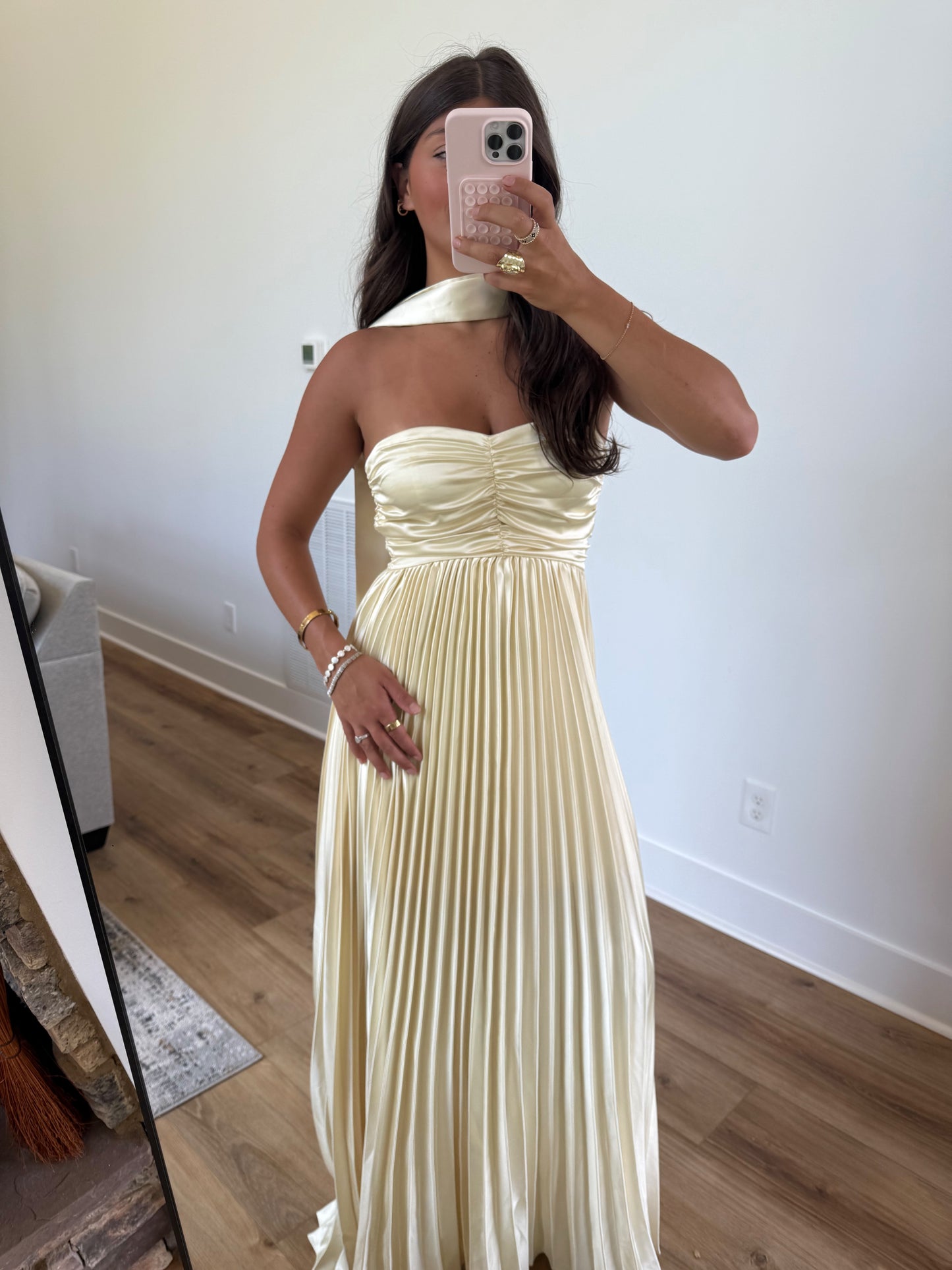Sunbeam Drape Maxi Dress