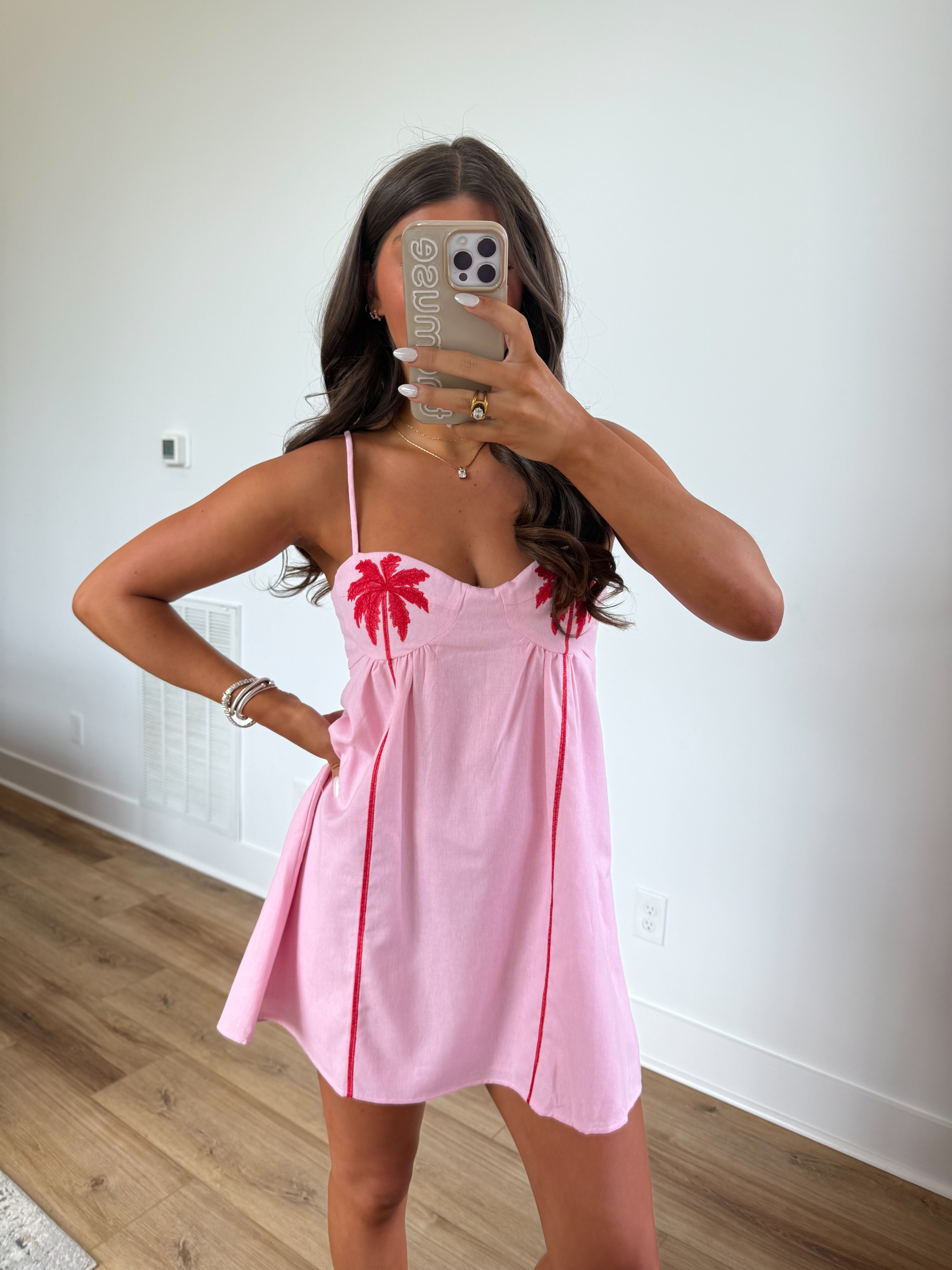 Palm Babe Mini Dress