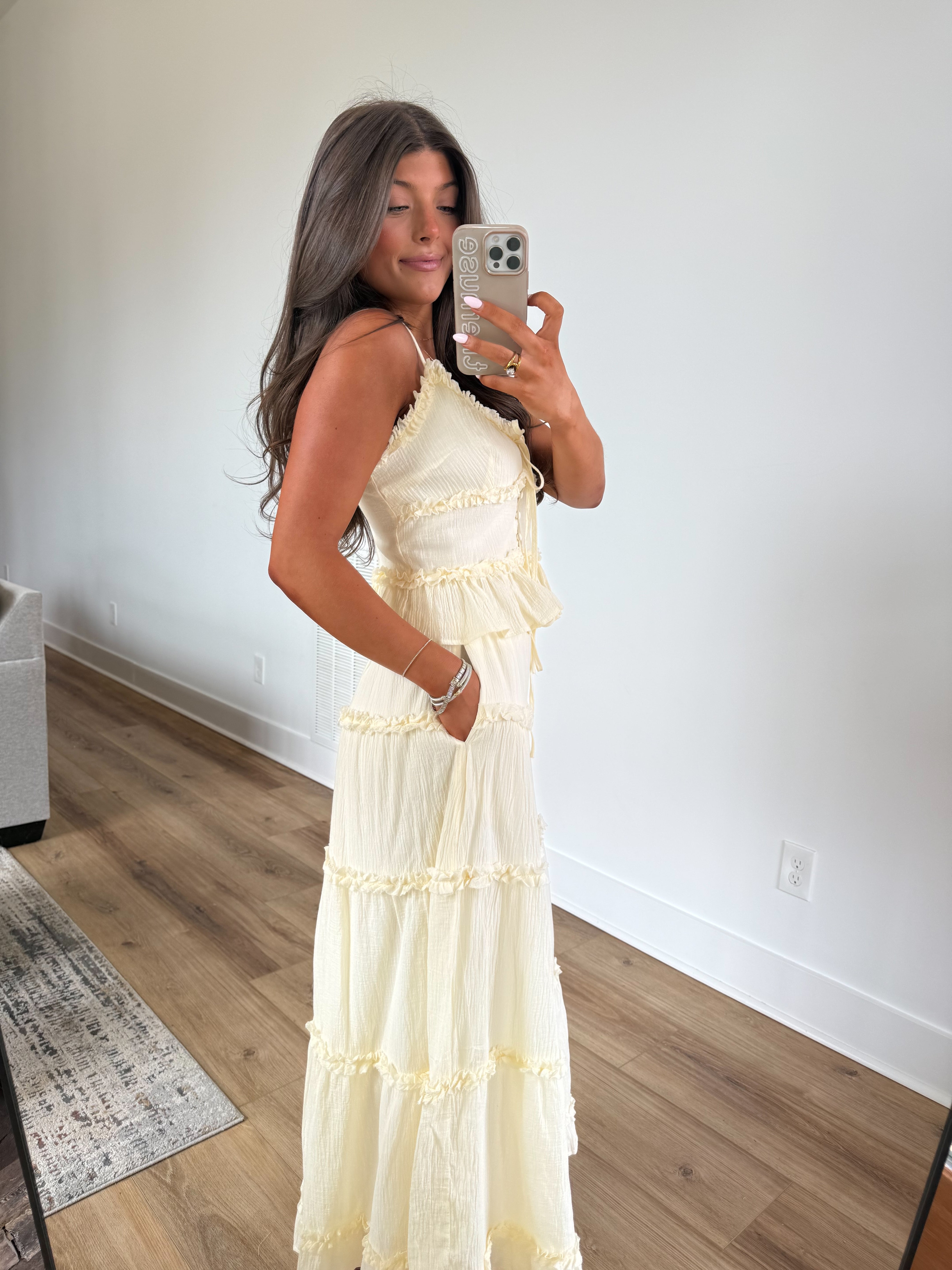 Lemon Ruffle Set