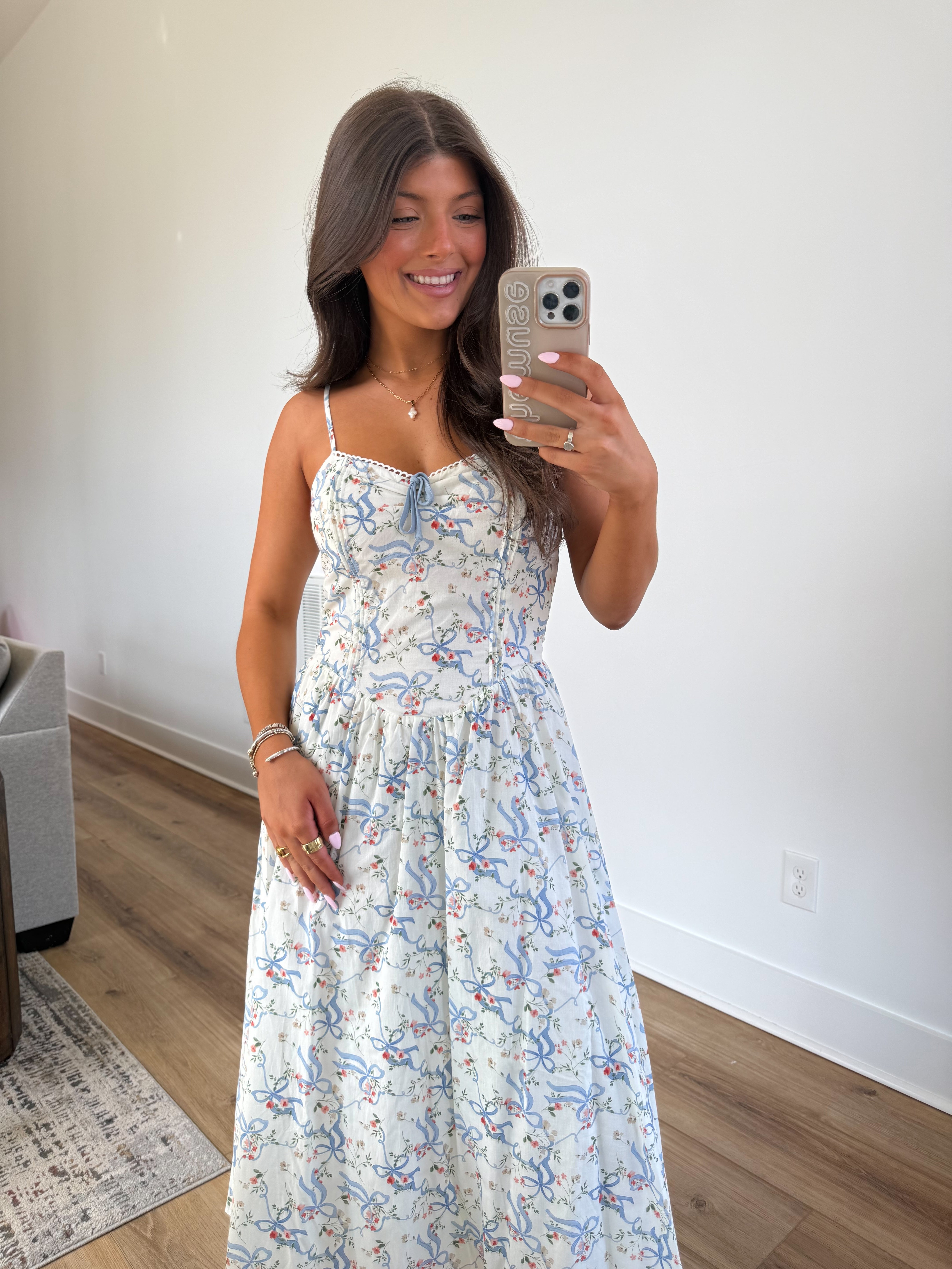 The Spring Bouquet Bow Dress