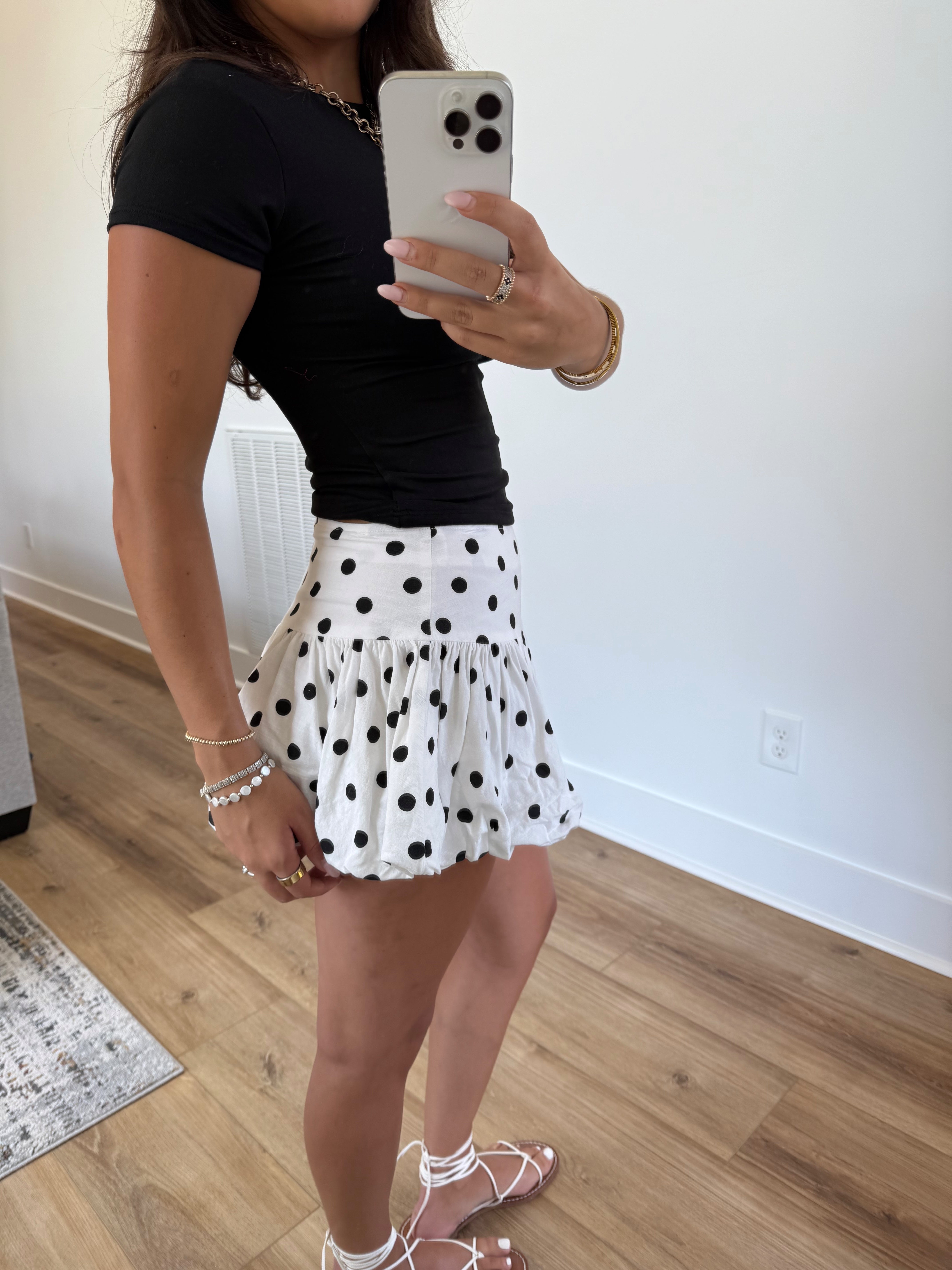 Pretty in Polka Dots Skirt