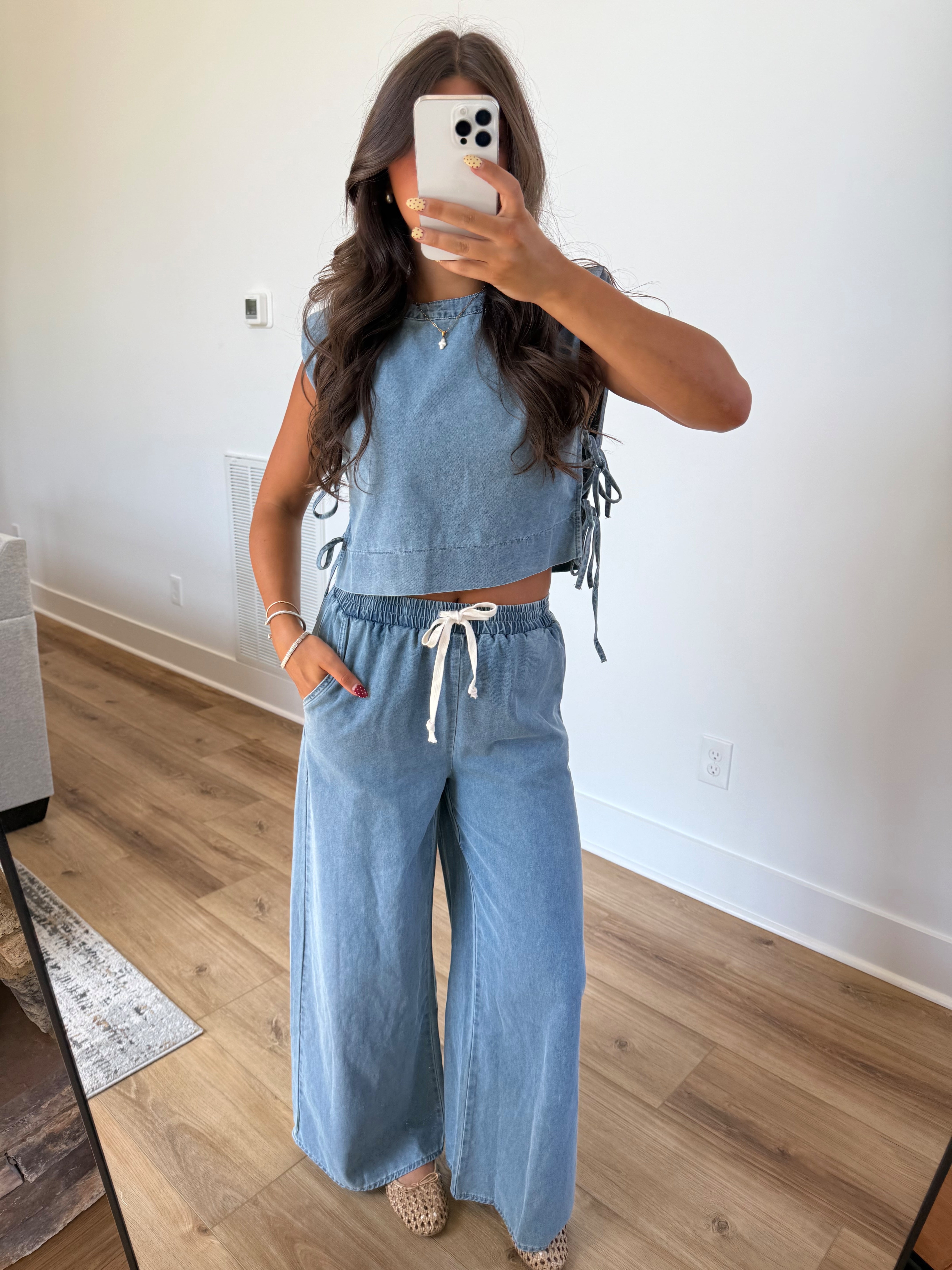 Cloud Wash Denim Set