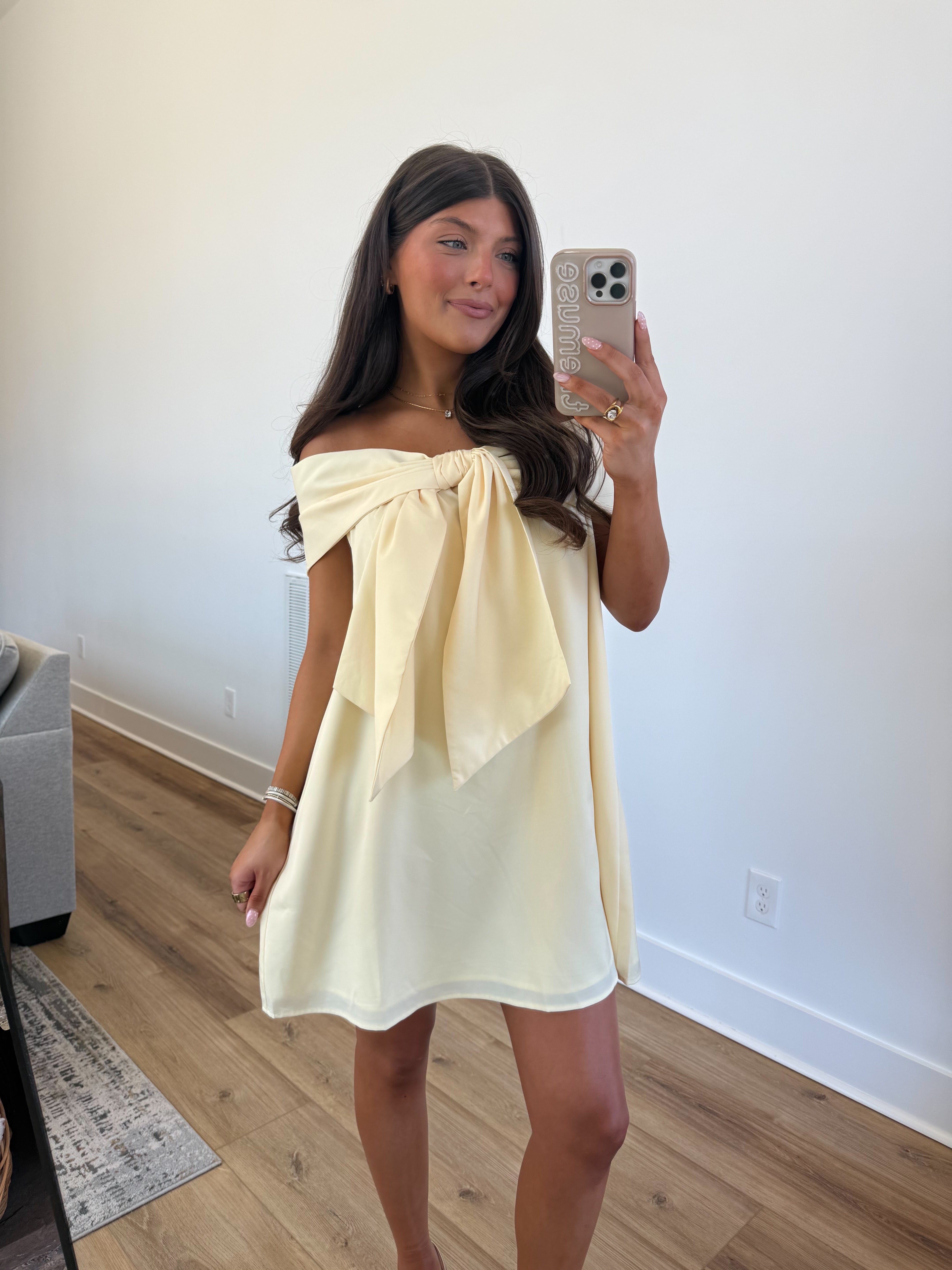 The Belle Bow Dress