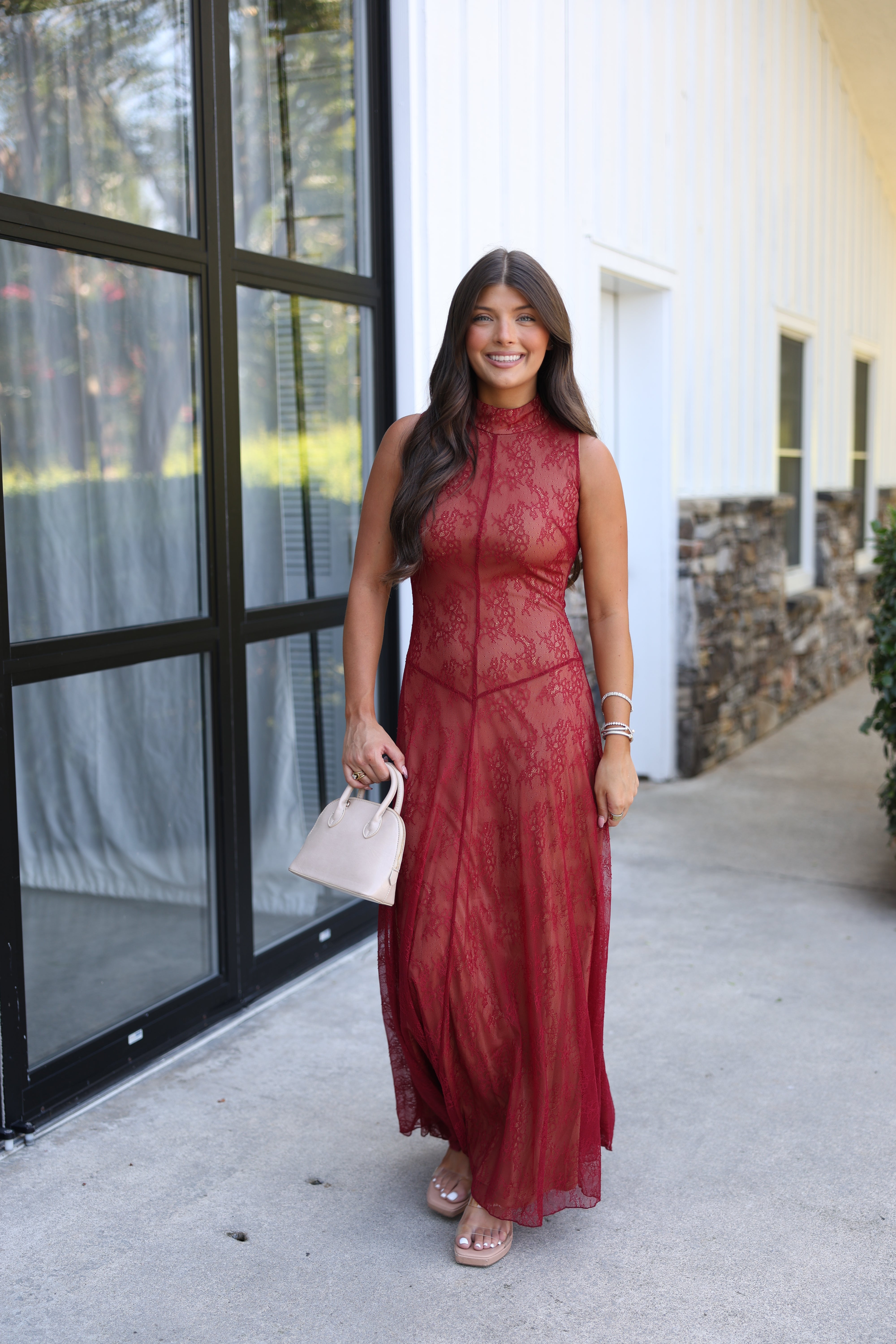Scarlet Veil Maxi