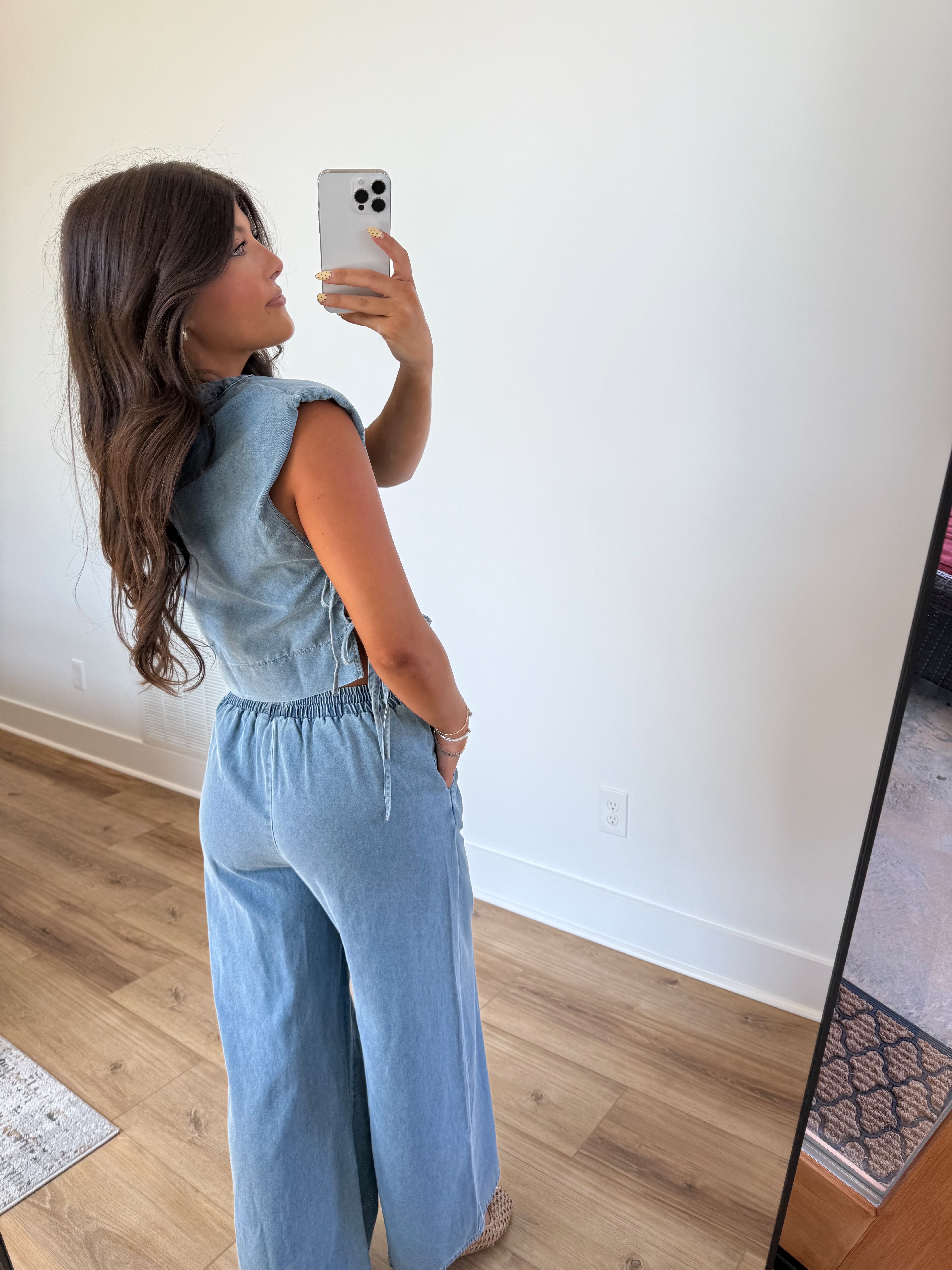 Cloud Wash Denim Set