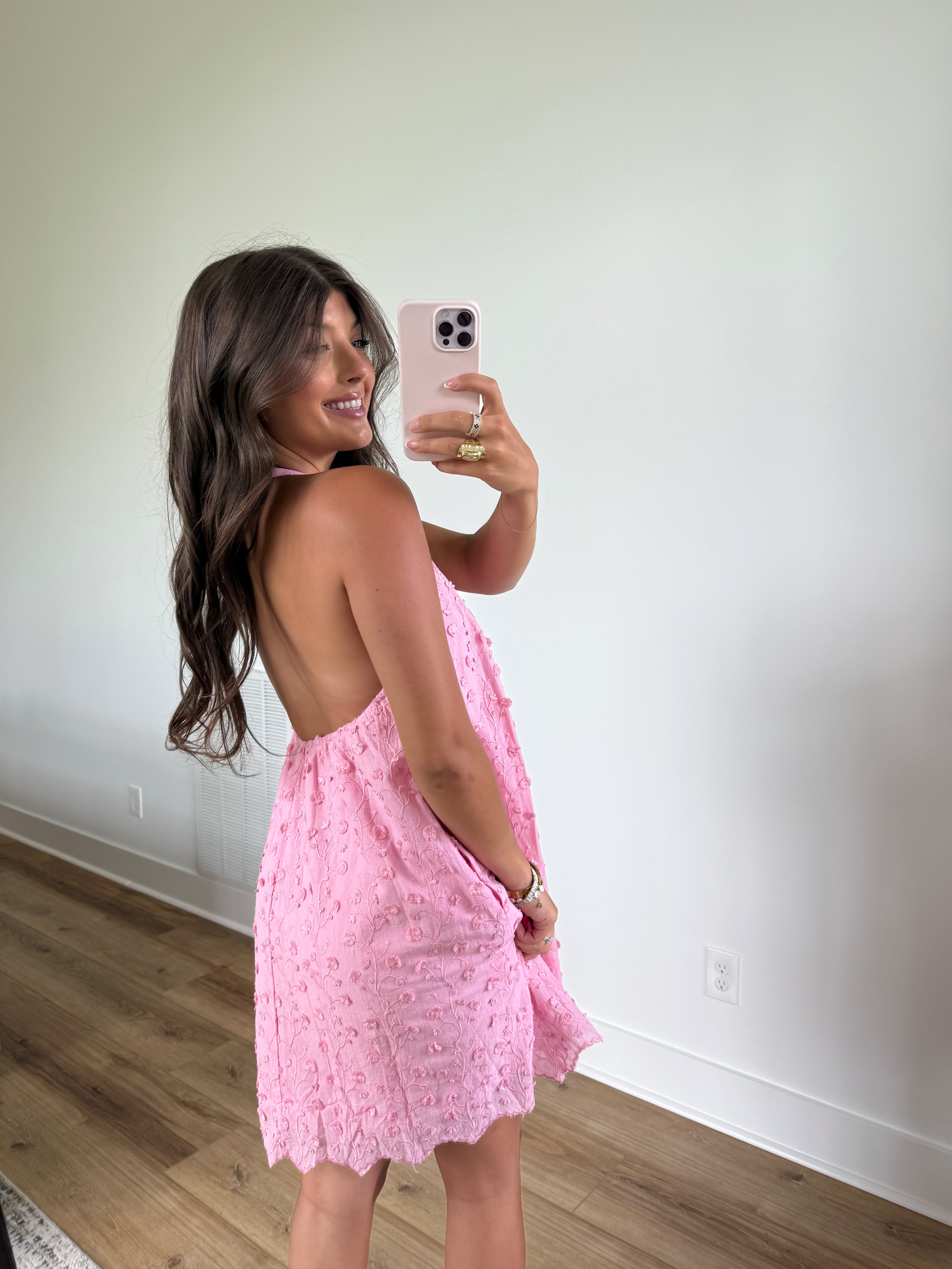 Pink Paloma Mini Dress