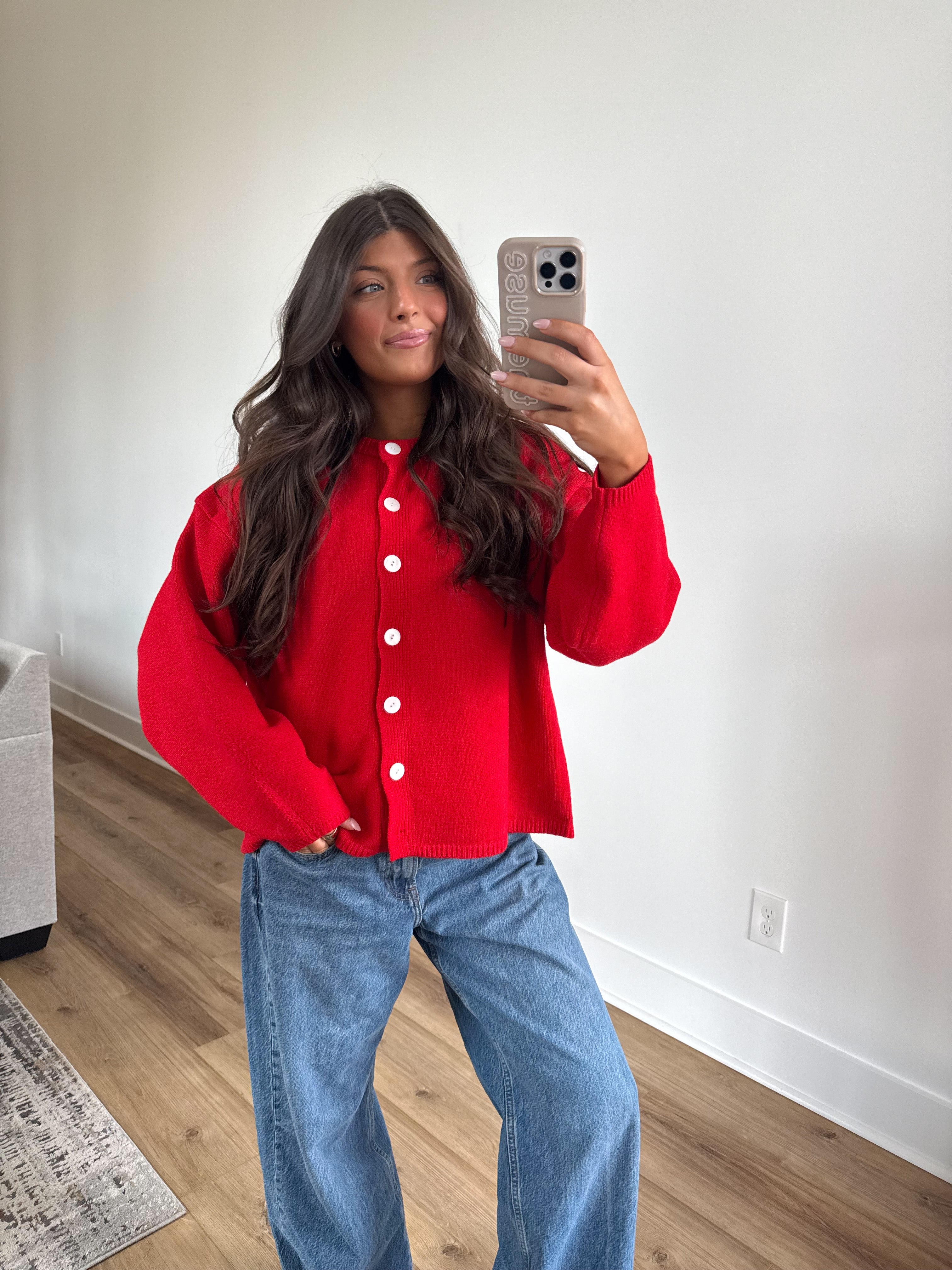 The Red Muse Cardigan