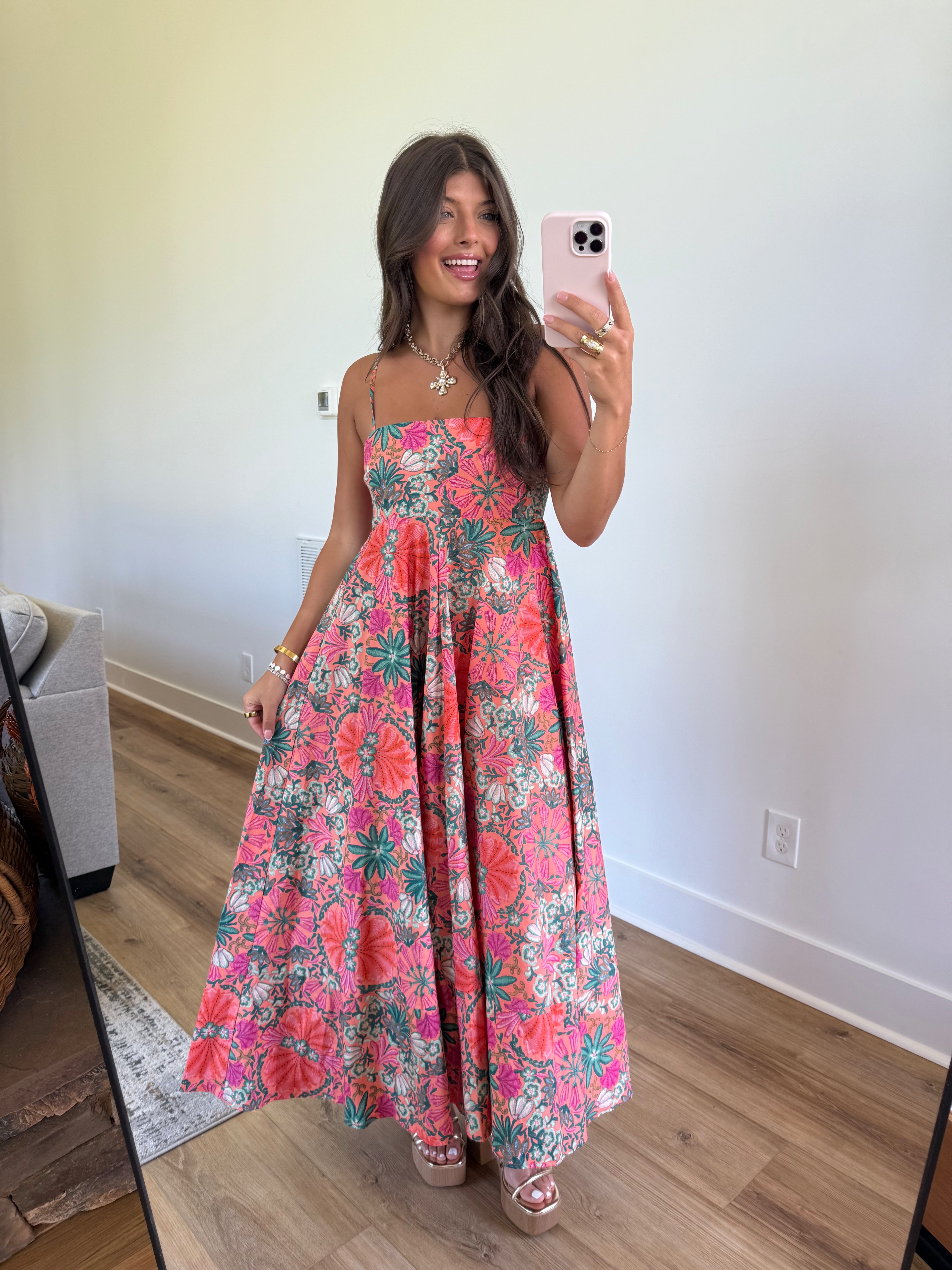Sea Colors Maxi Dress