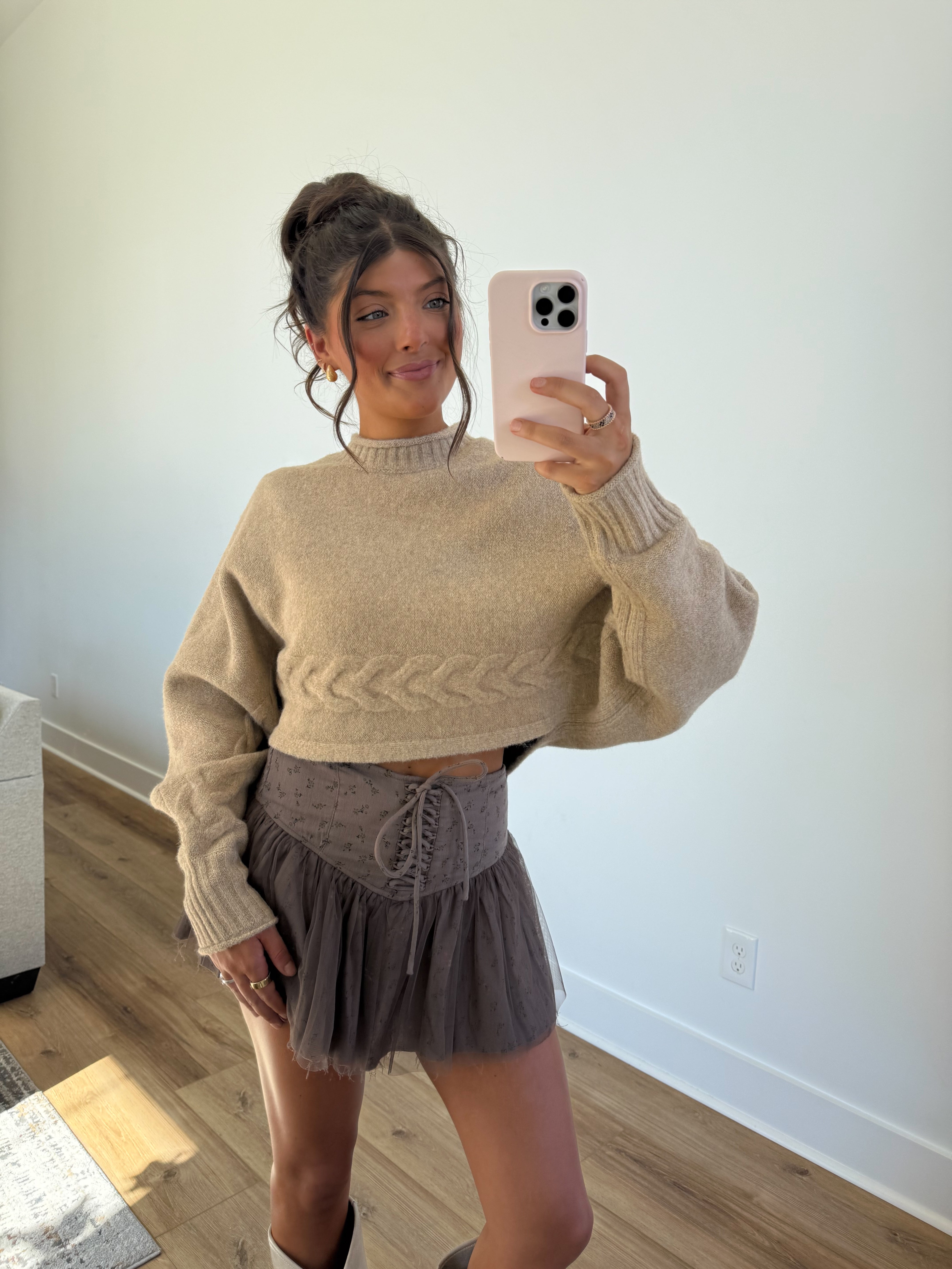 Twisted Toffee Sweater