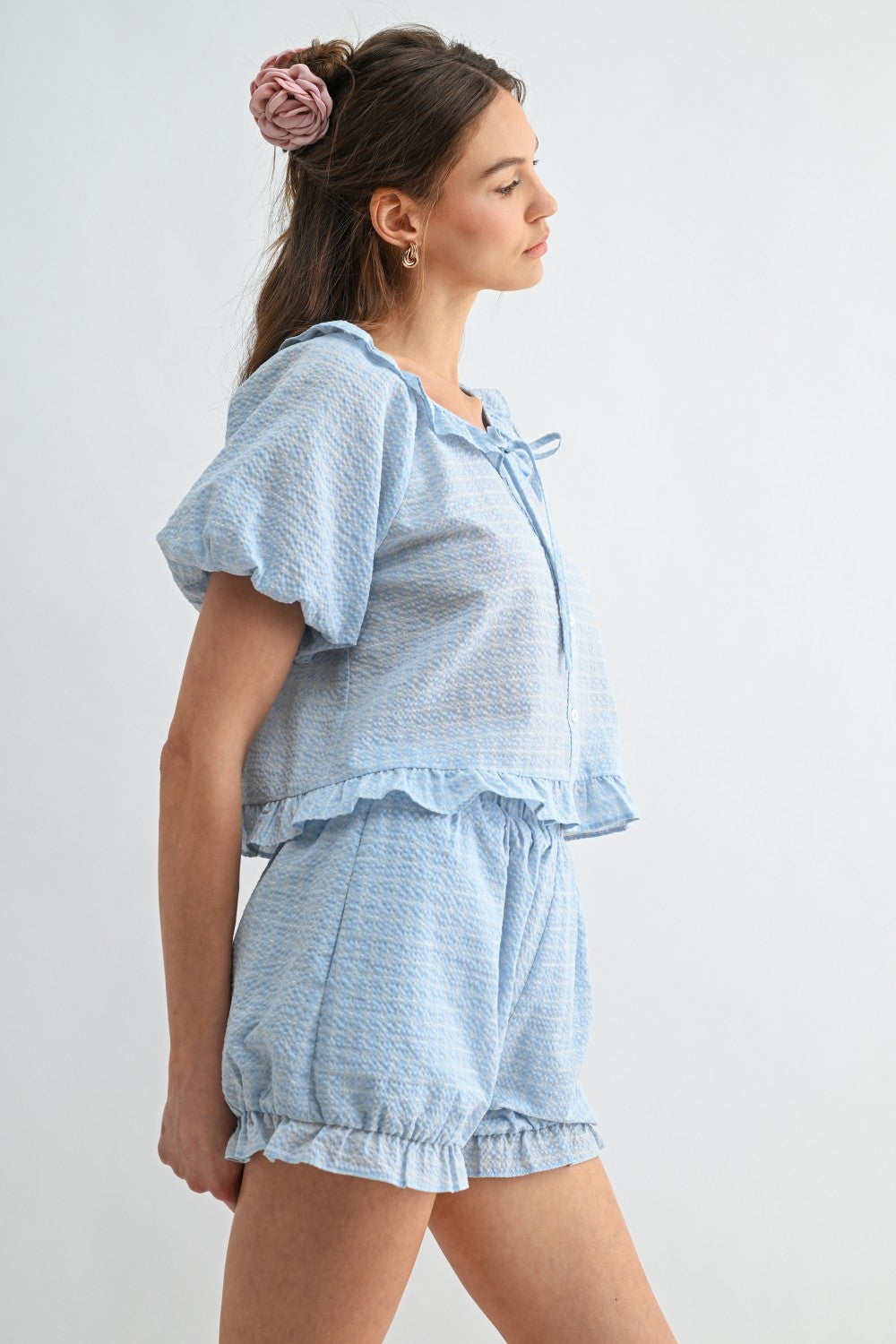Bluebell Gingham Set