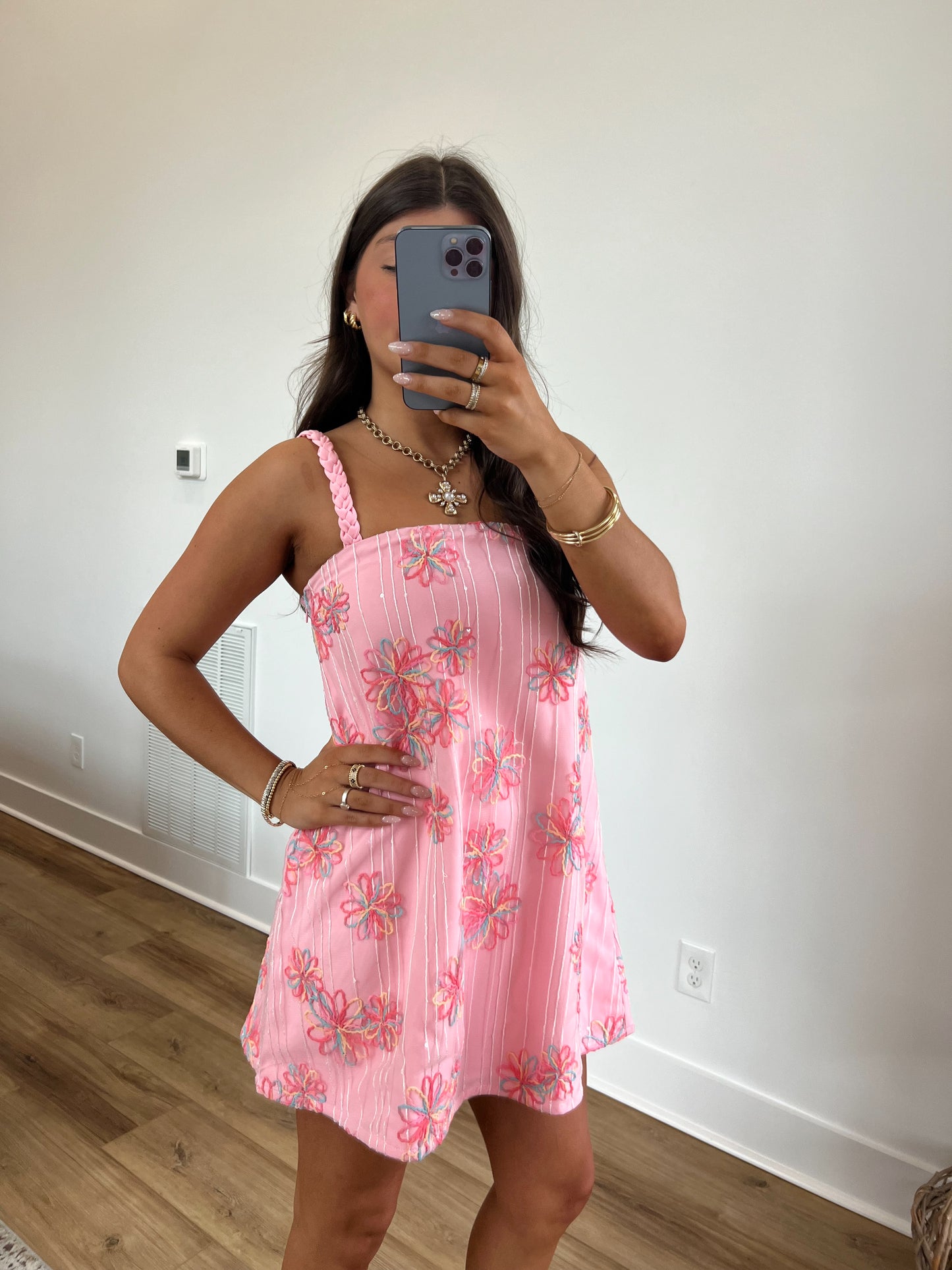 Pretty In Pink Flower Dress