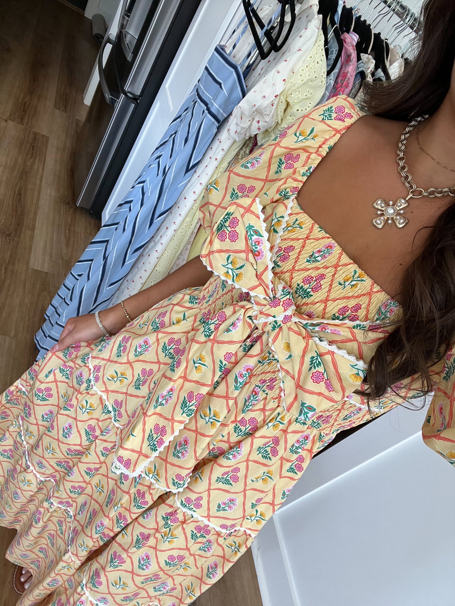 Pineapple Dreams Maxi Dress