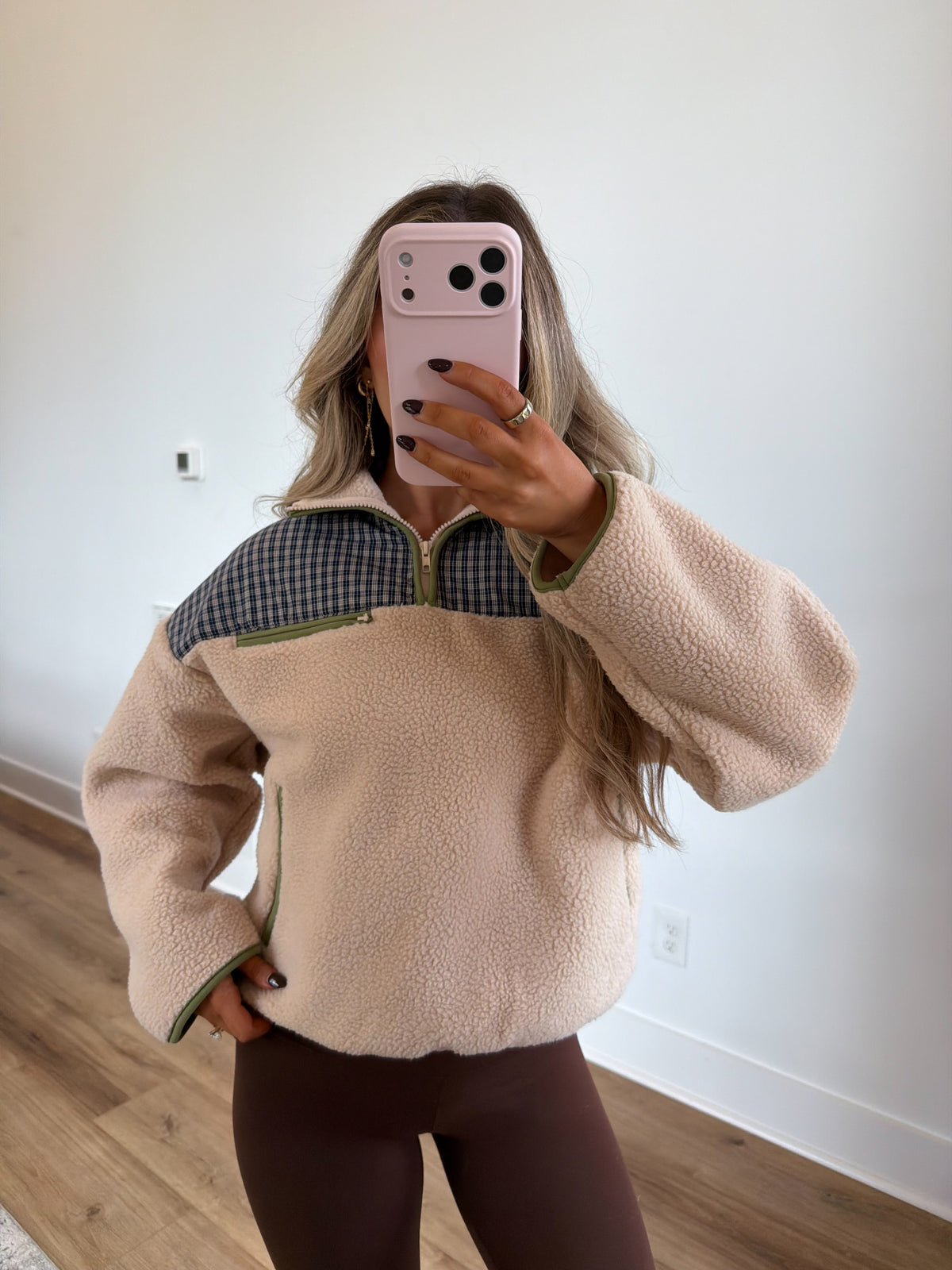 David Sherpa Quarter Zip