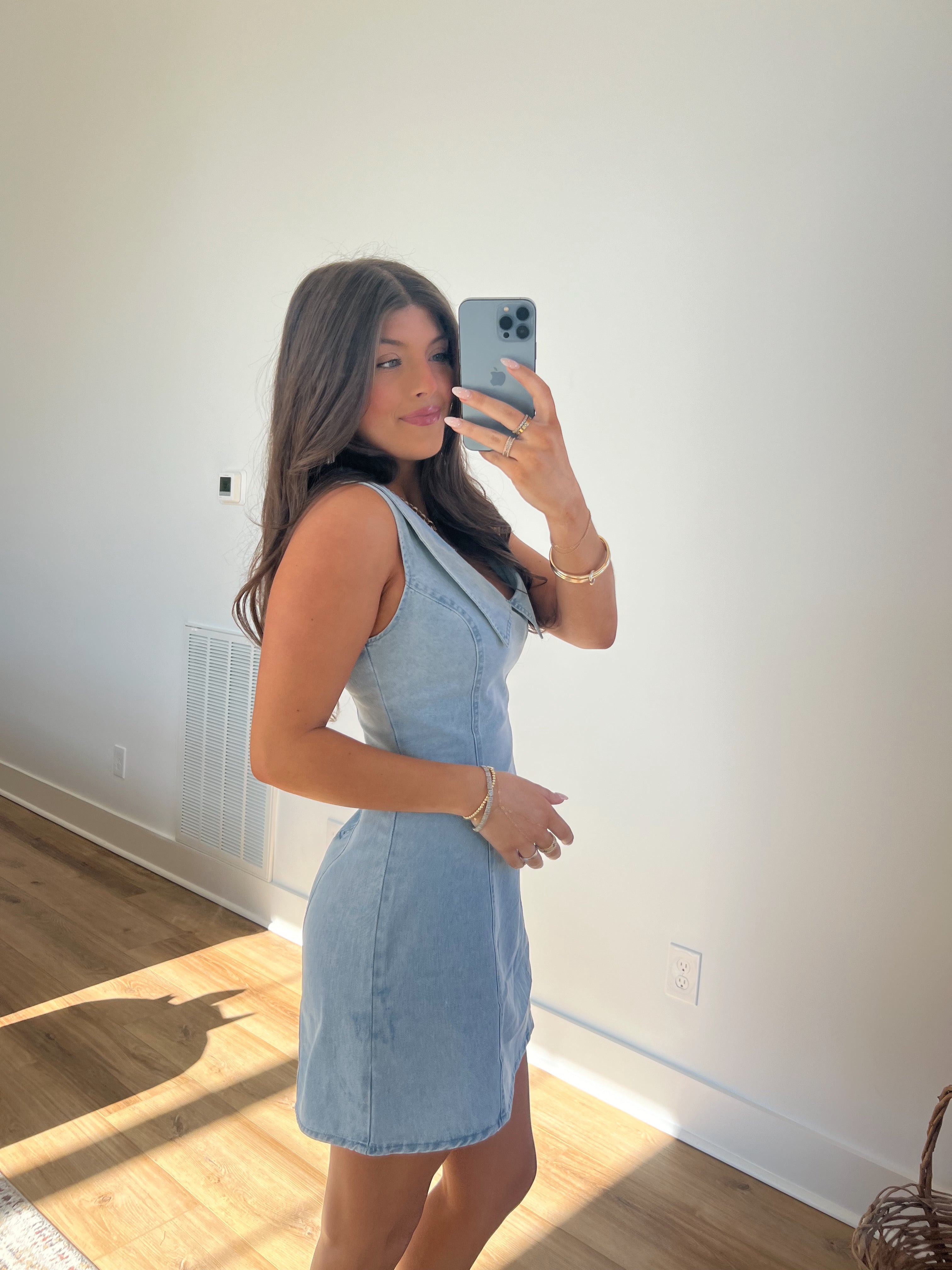 Love Me Denim Mini Dress