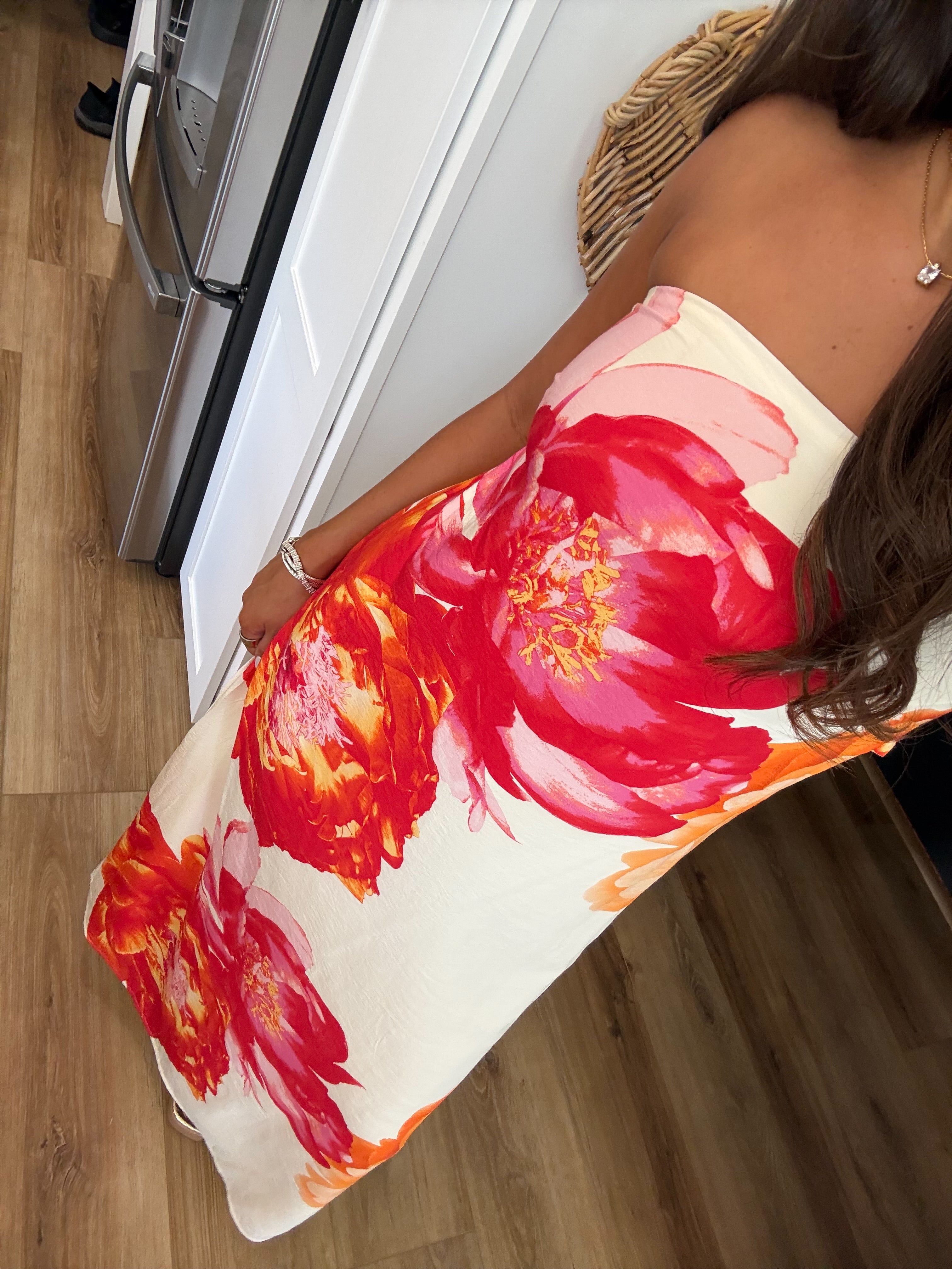 Sunset Bloom Dress