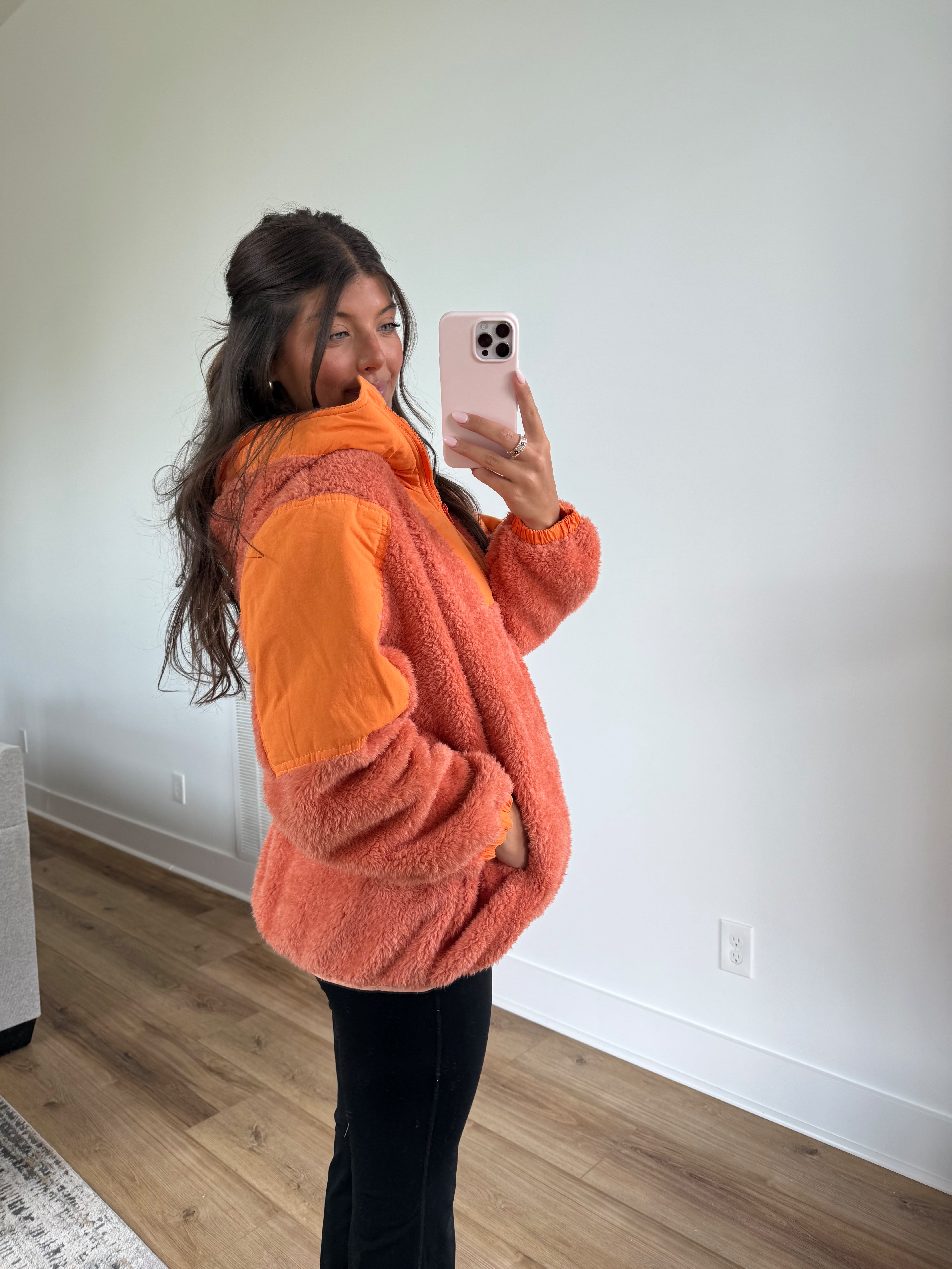 Snuggle Up Sherpa (Orange)