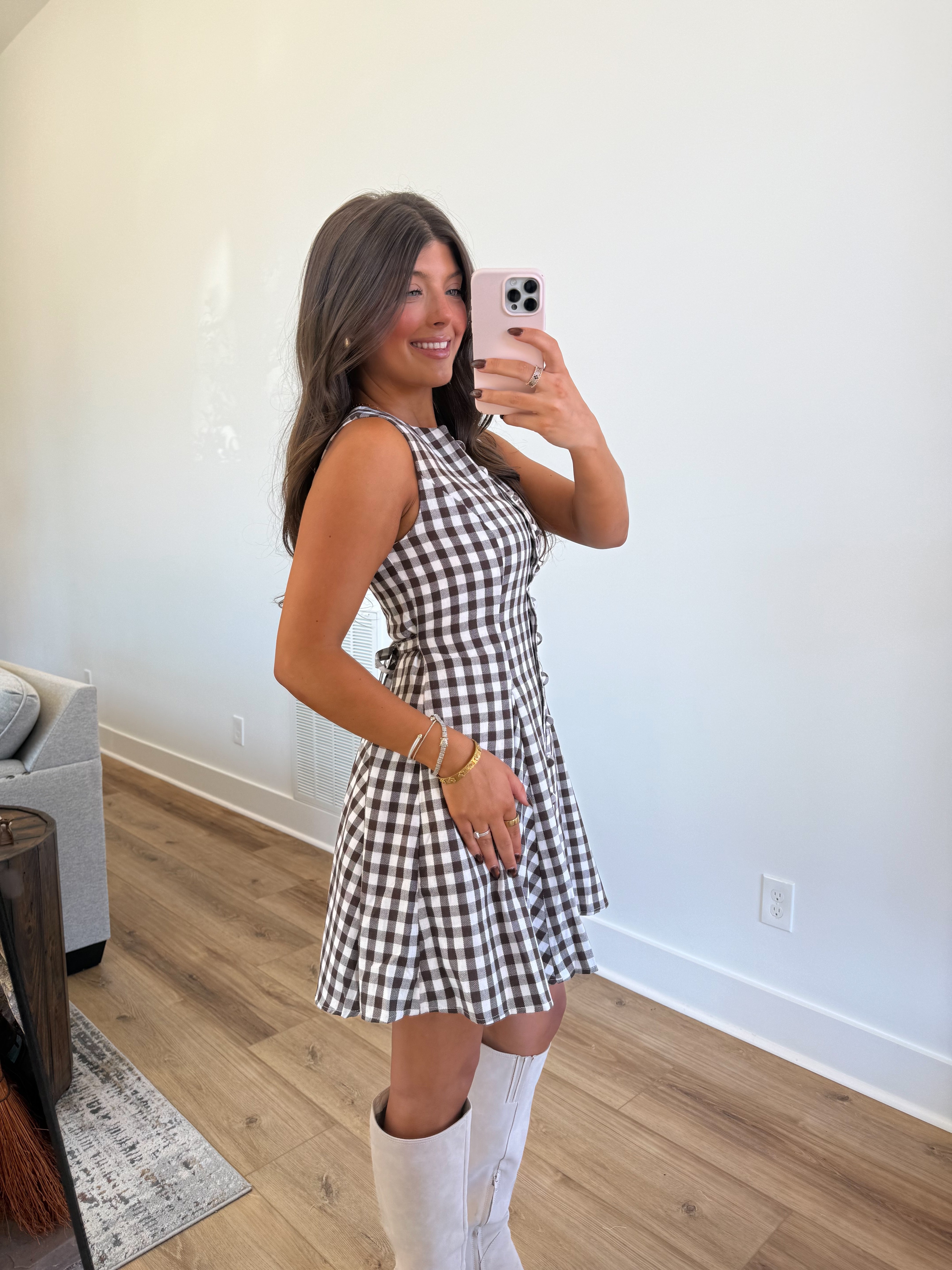 Hardin Gingham Dress