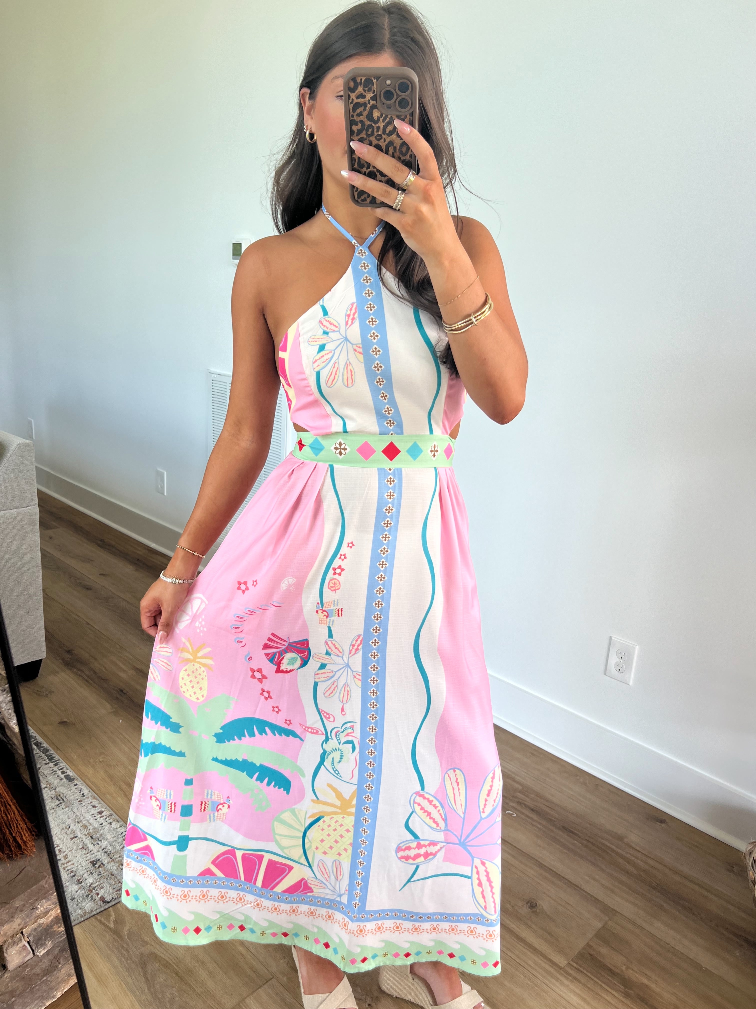 Pastel Paradise Maxi Dress