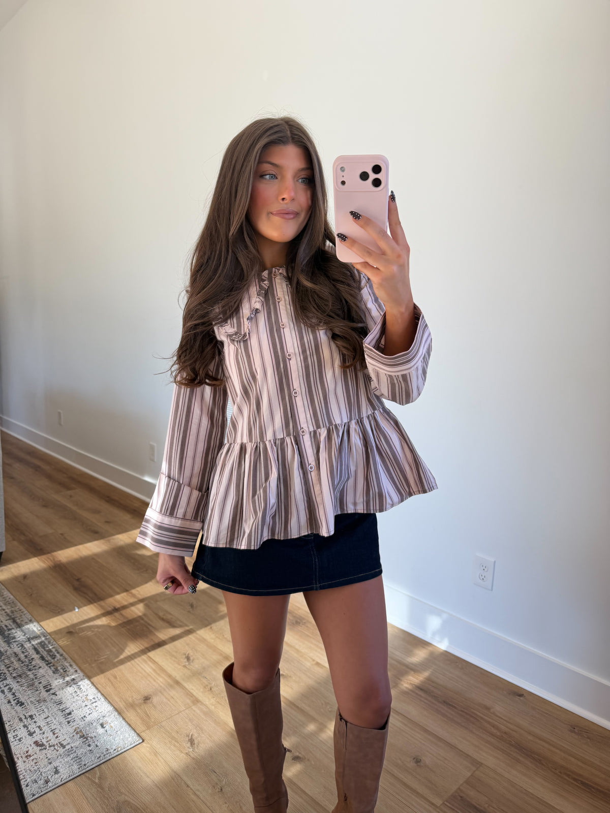 Eloise Collared Top