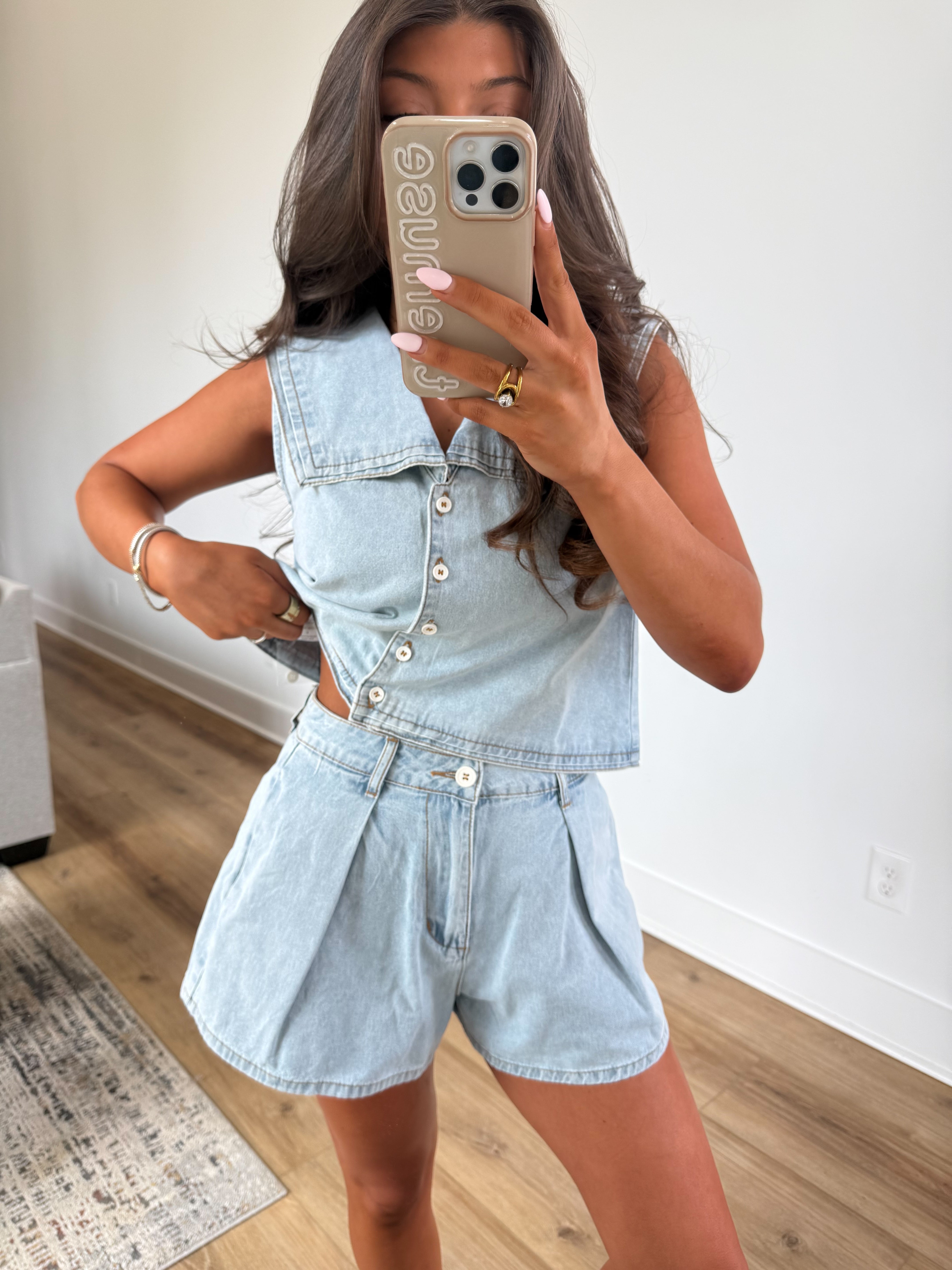 Denim Sailor Set