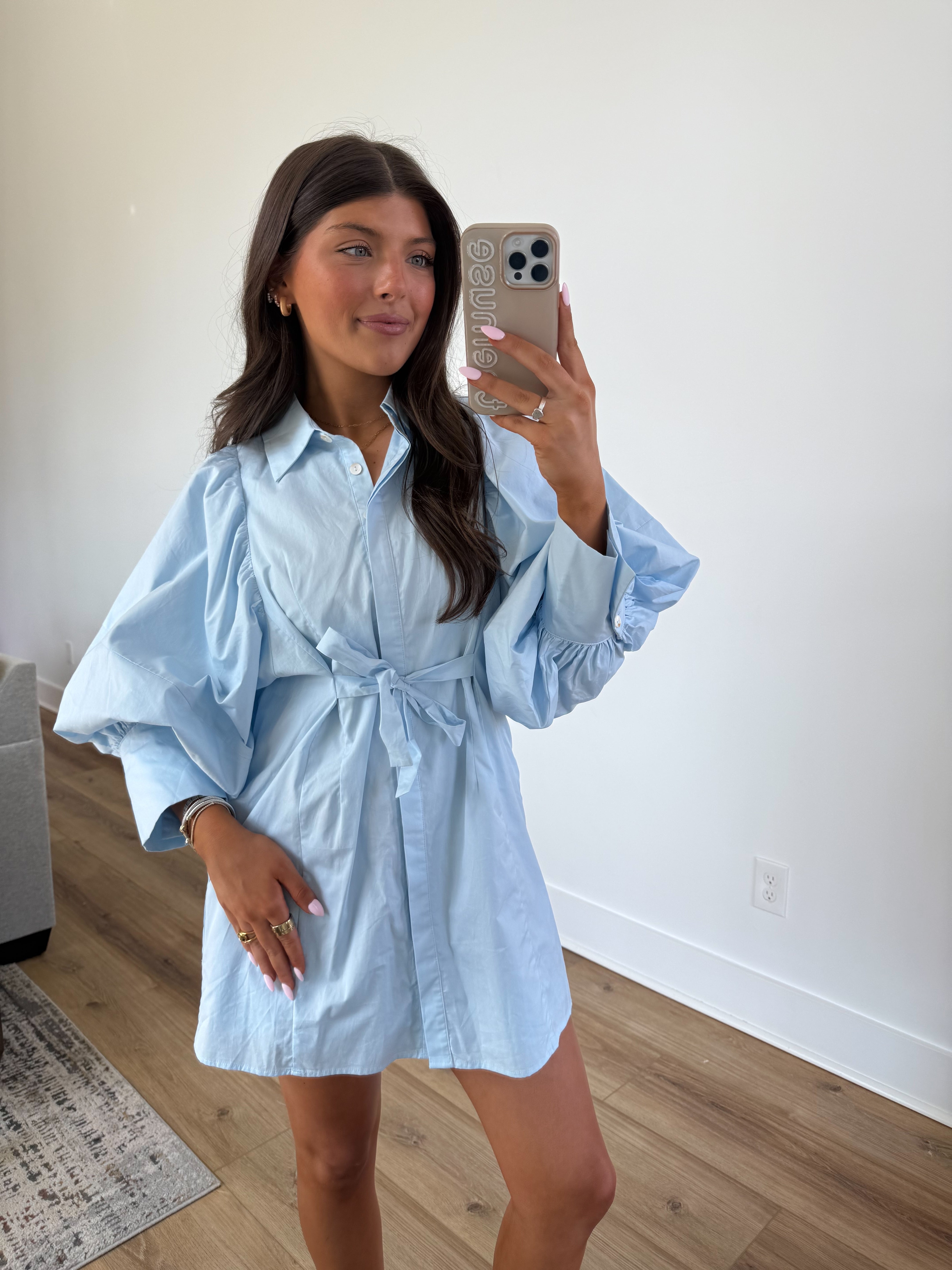 Sunday Morning Dress (Sky Blue)