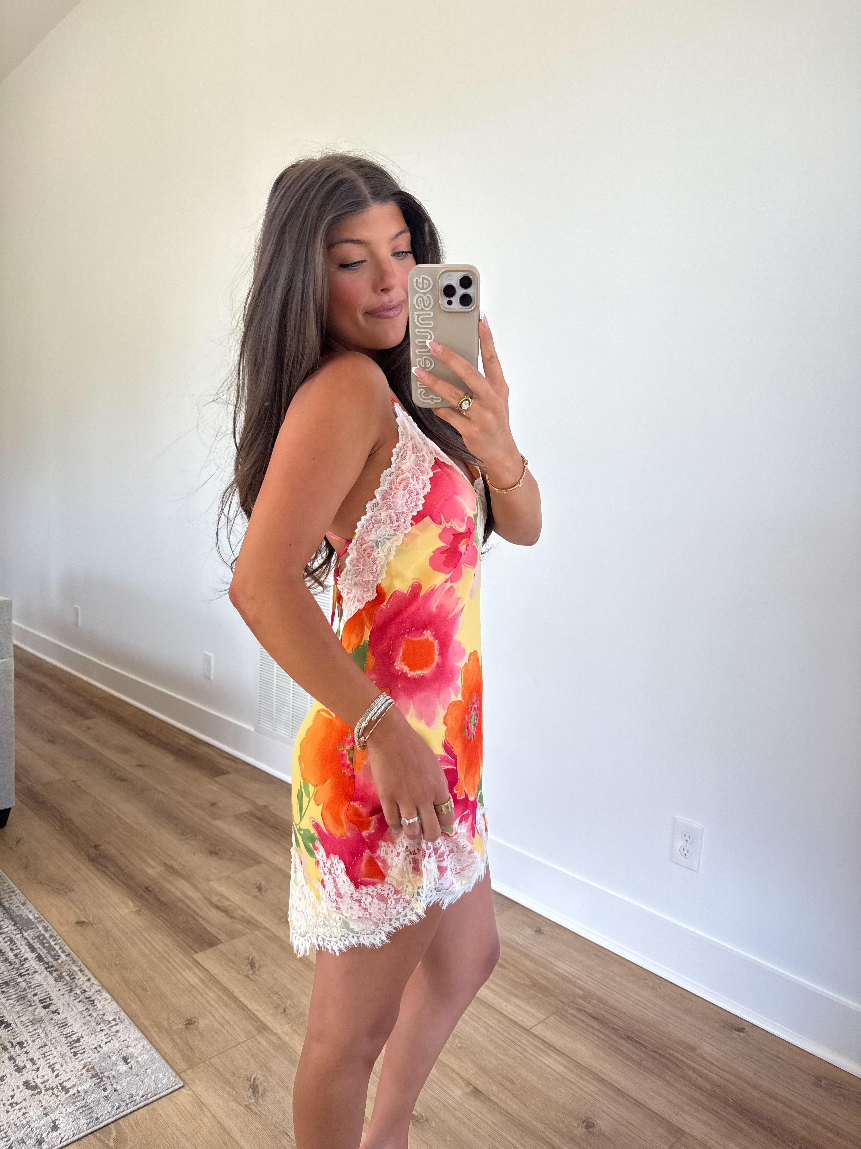 Zara Lace Mini Dress