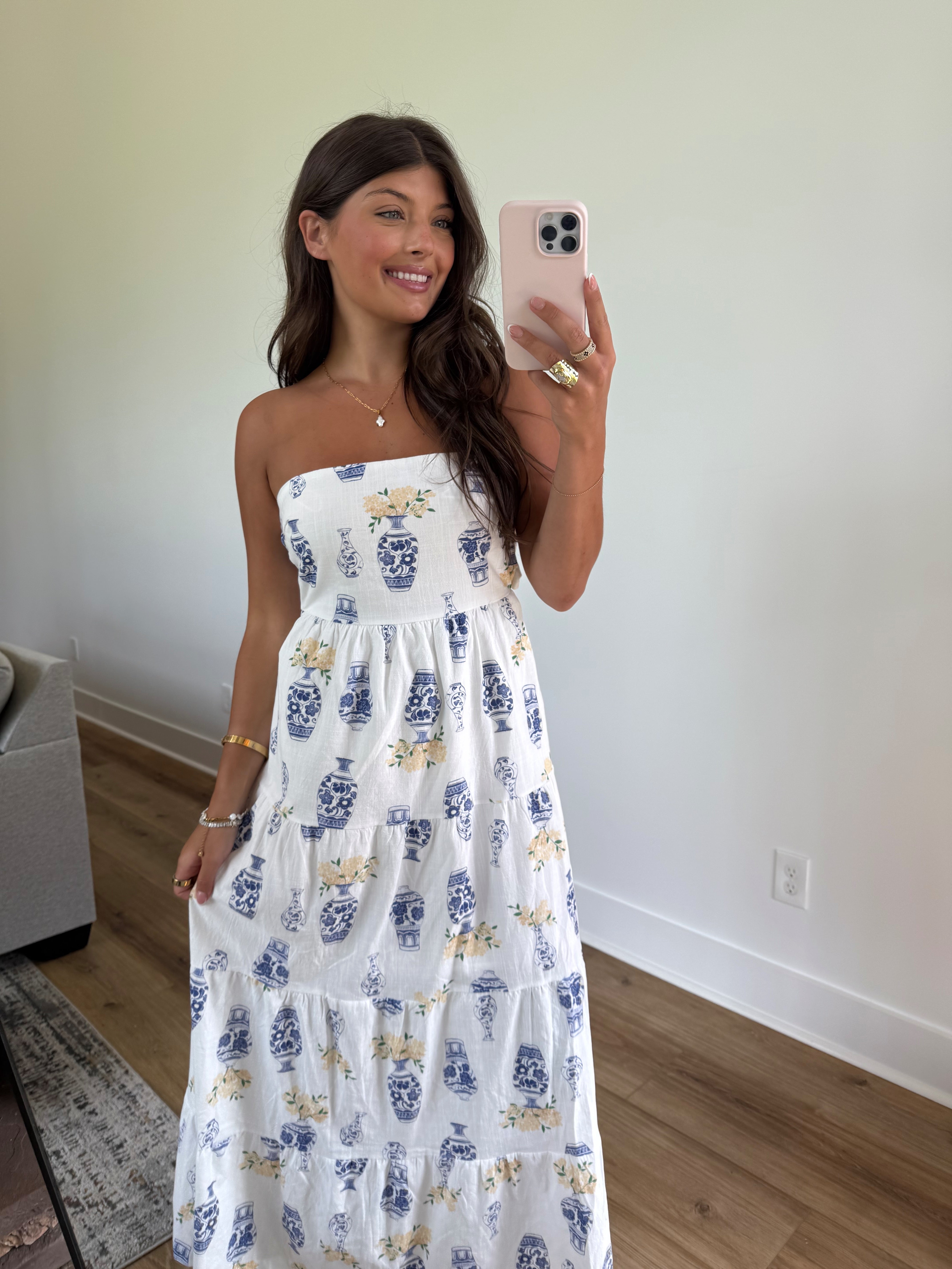 Mediterranean Muse Maxi Dress