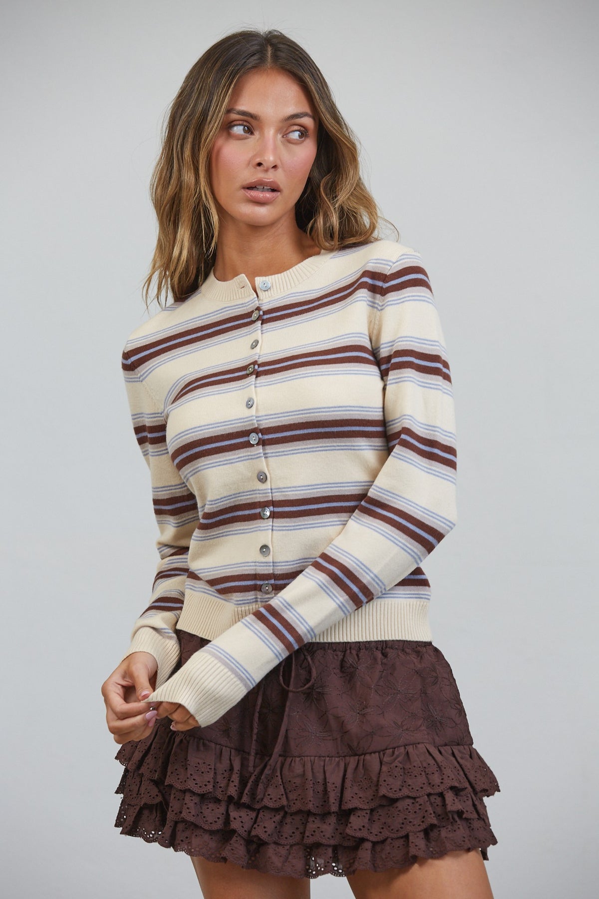 Coffee & Cream Cardigan