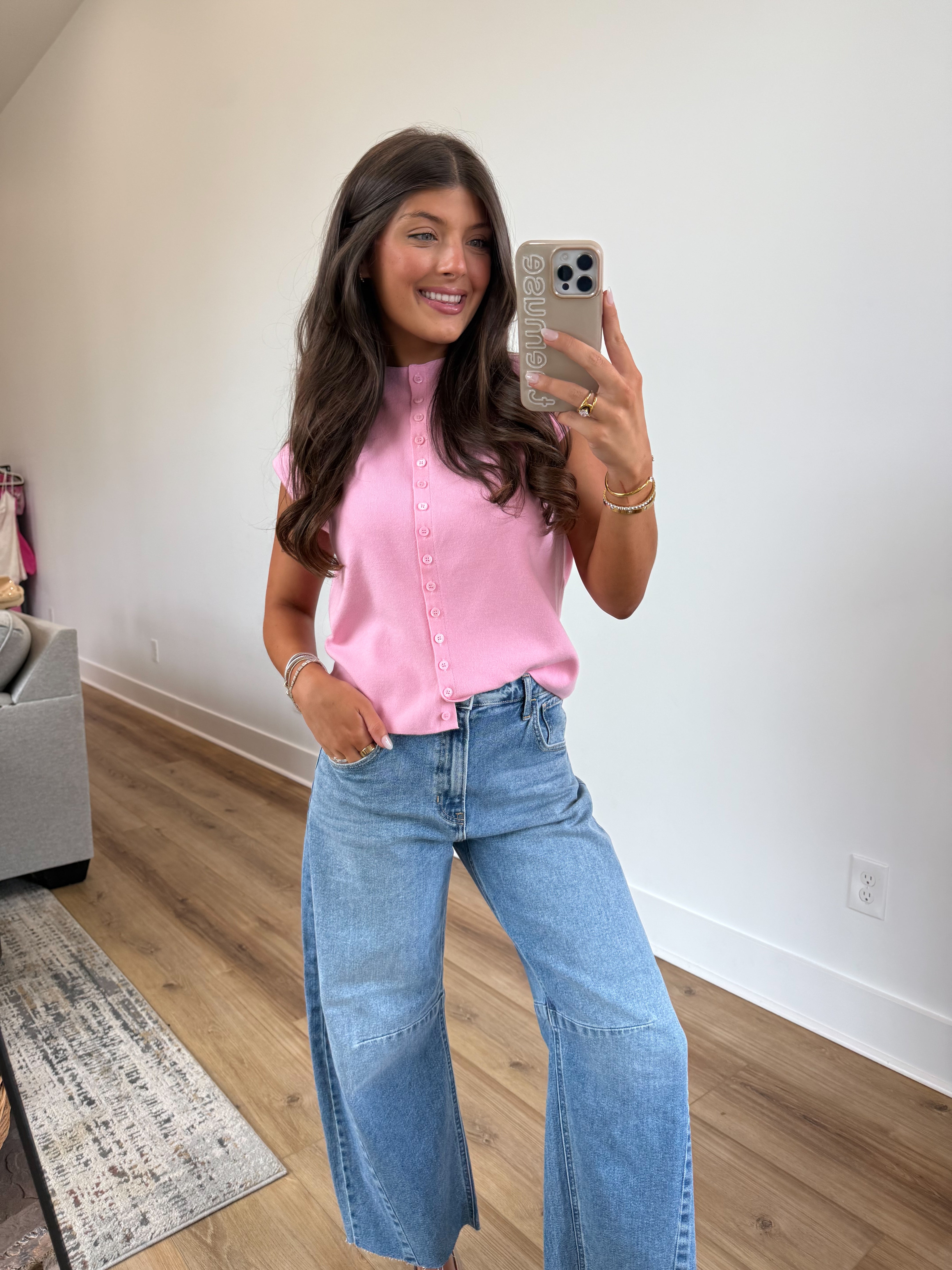 Jellybean Sweater Top (Berry)