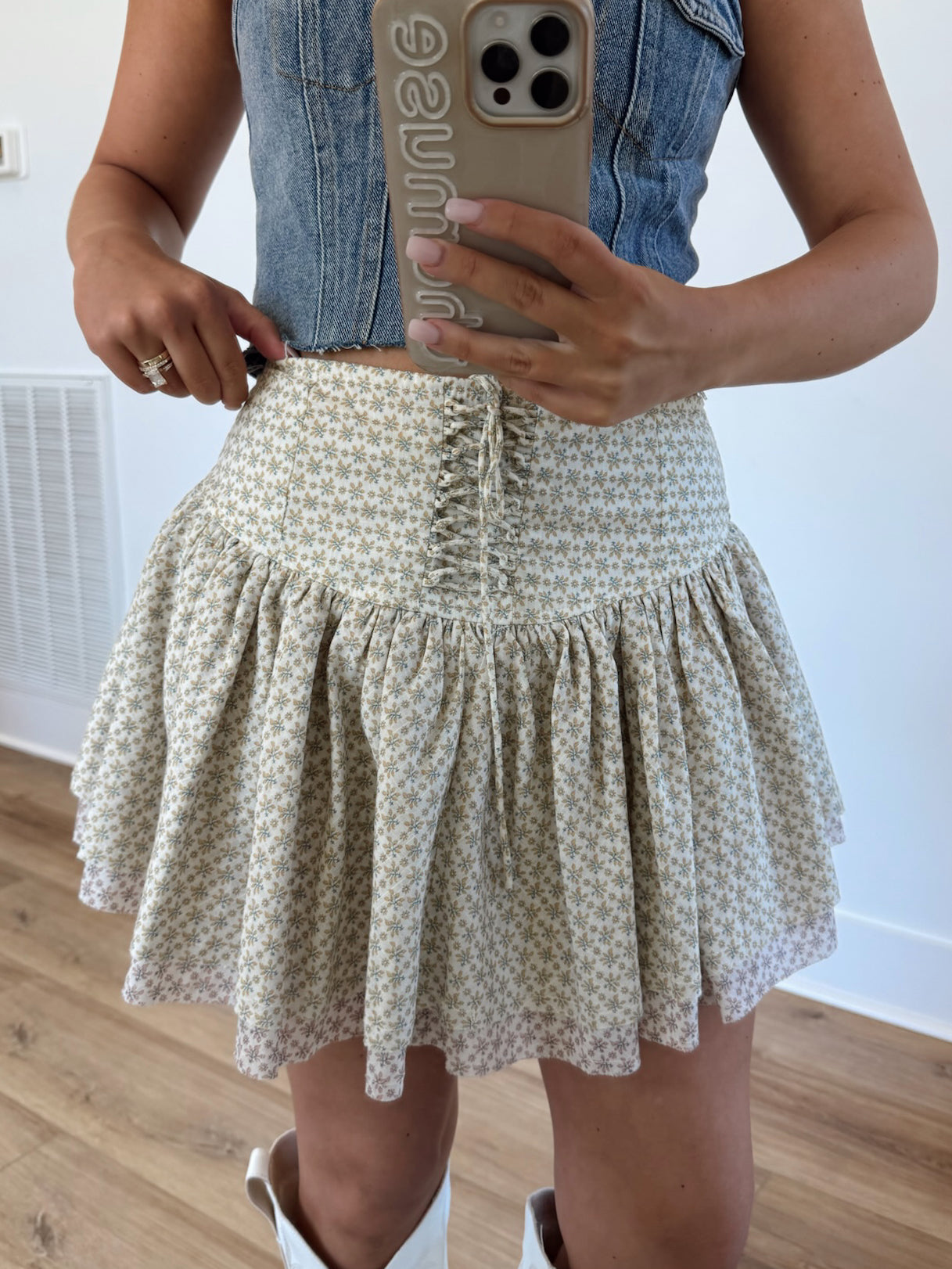 Wildflower Lace-up Shorts