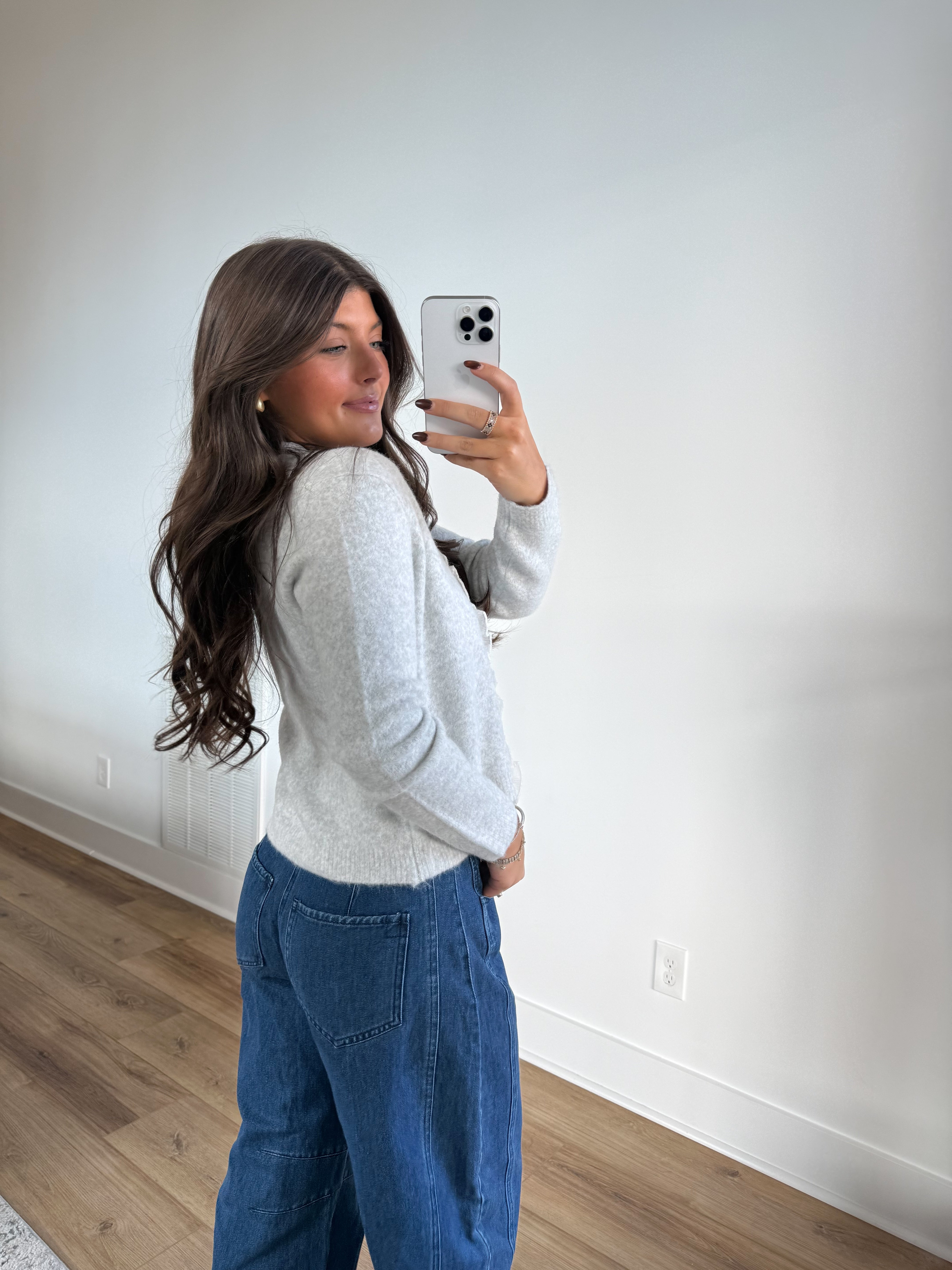 The Lace-Edged Cozy Knit