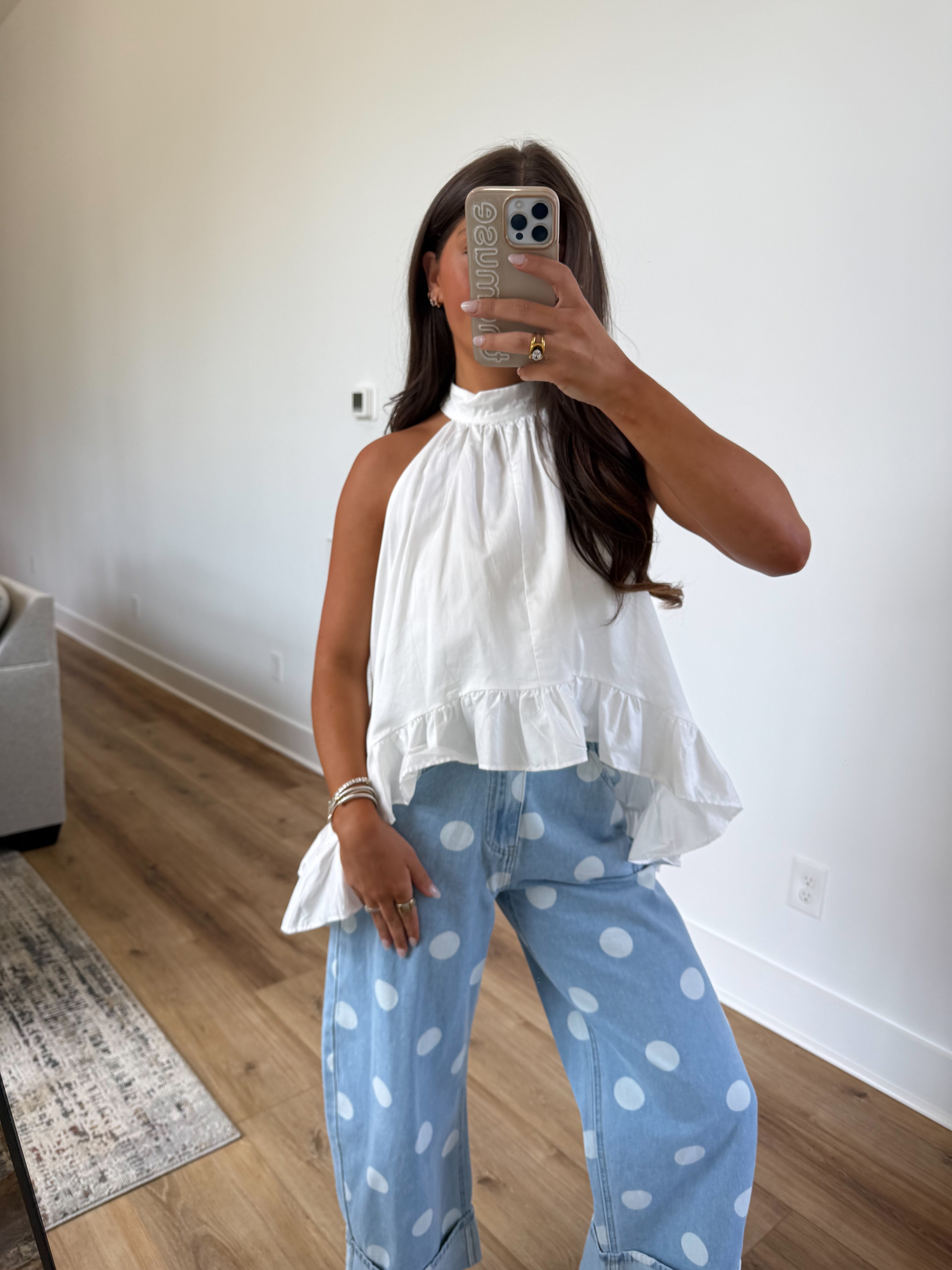 White Flow Top