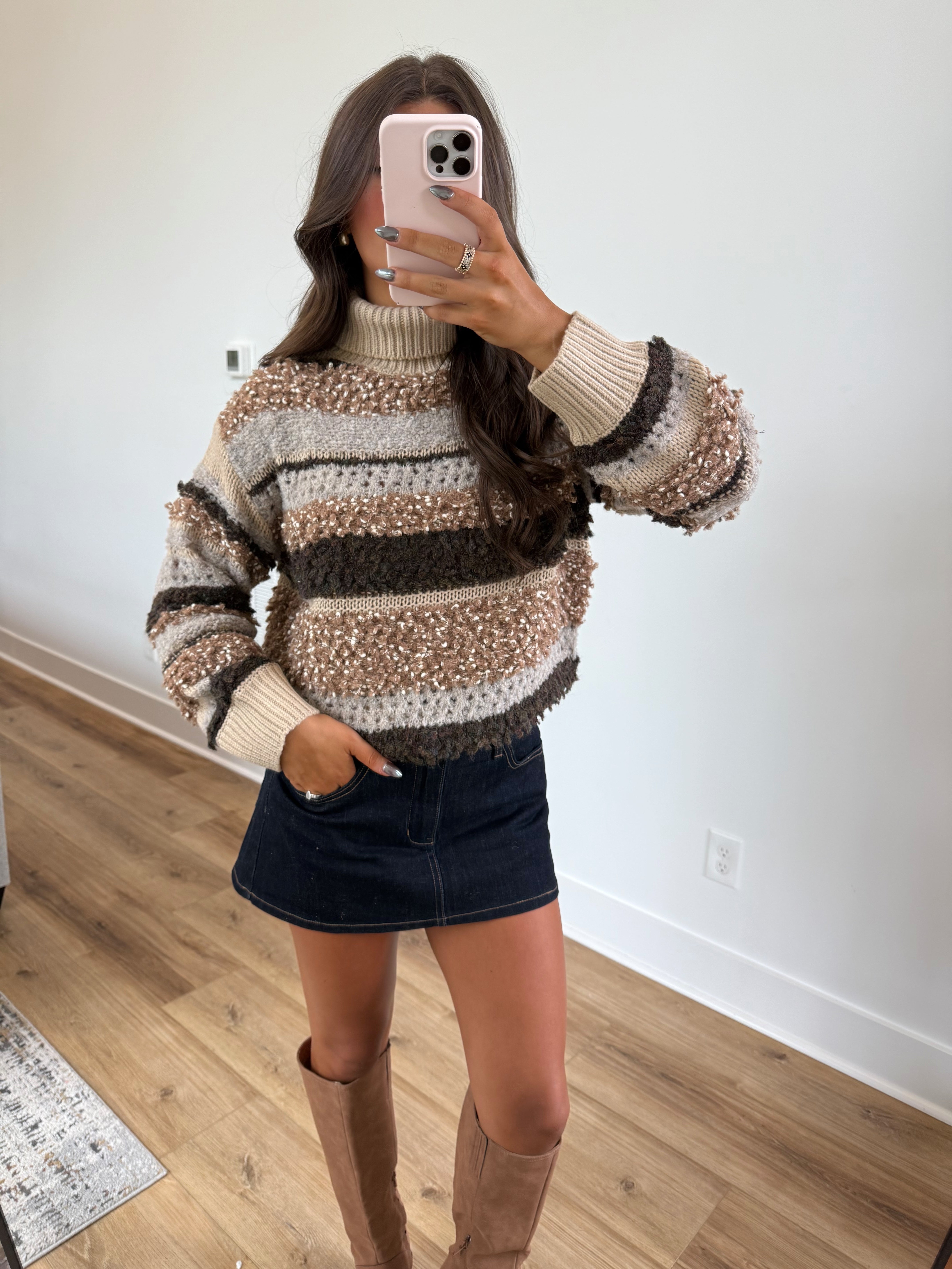 The Butter Pecan Turtleneck