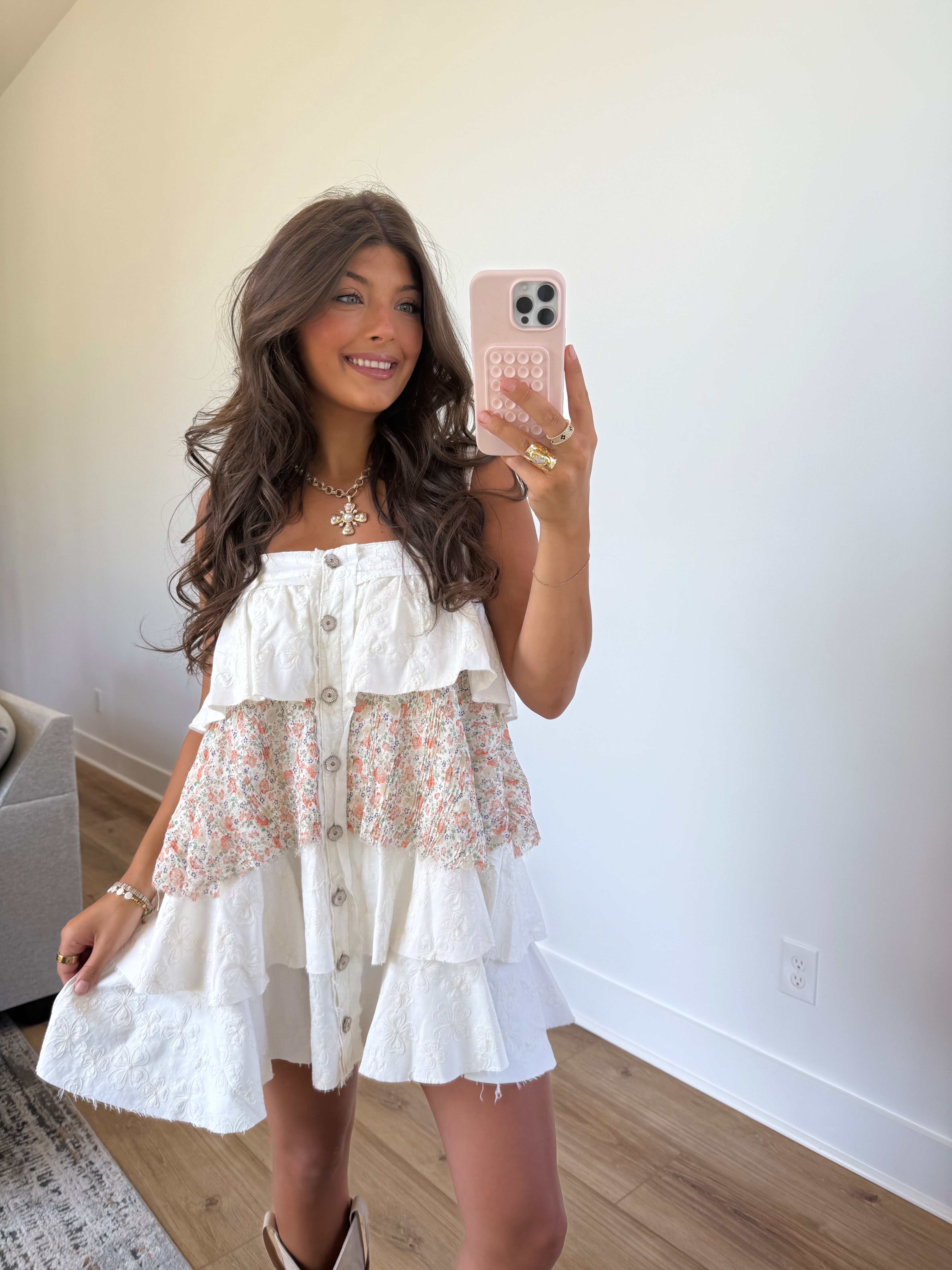Sweet Magnolia Mini Dress