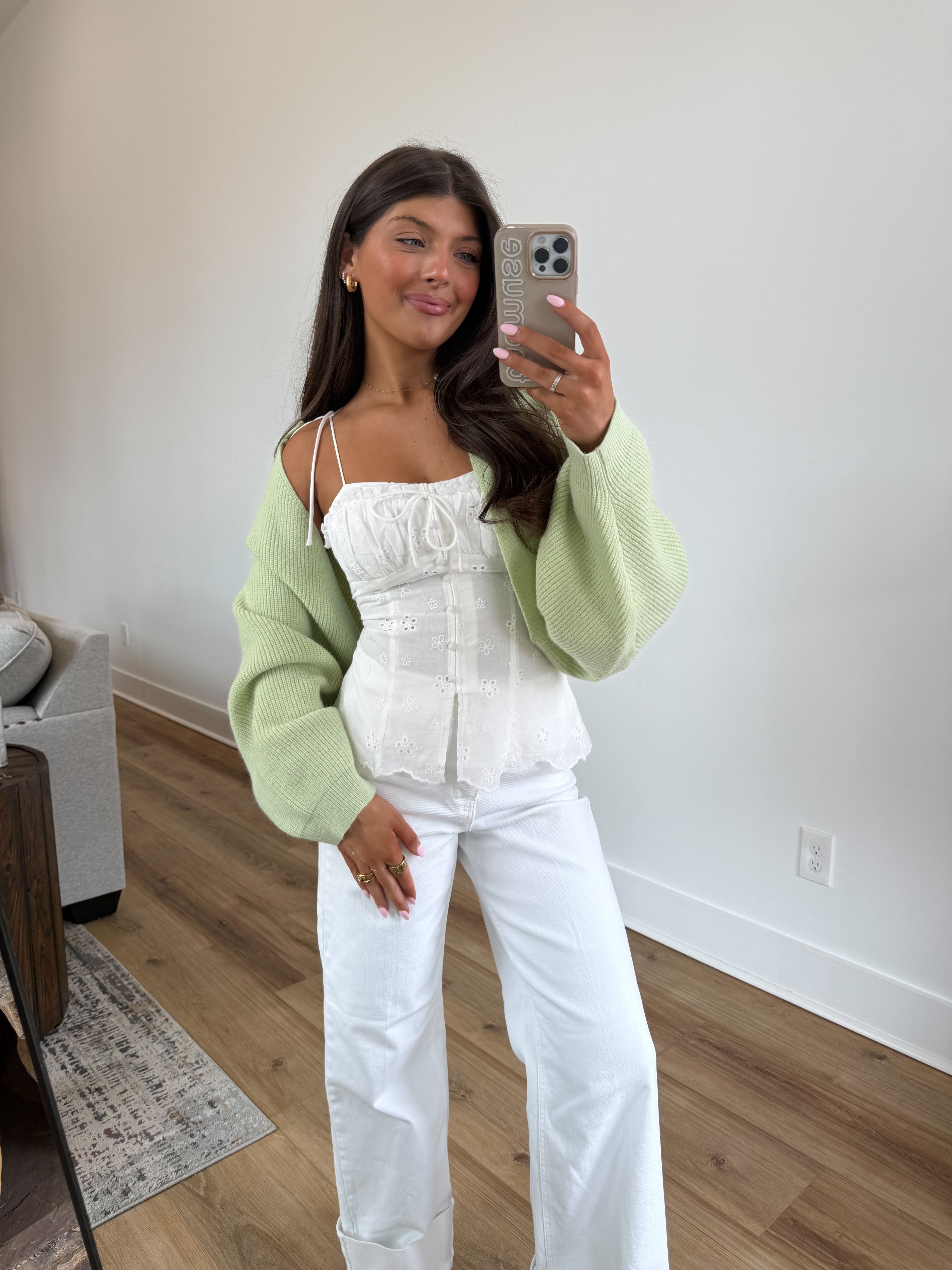 The White Blossom Top