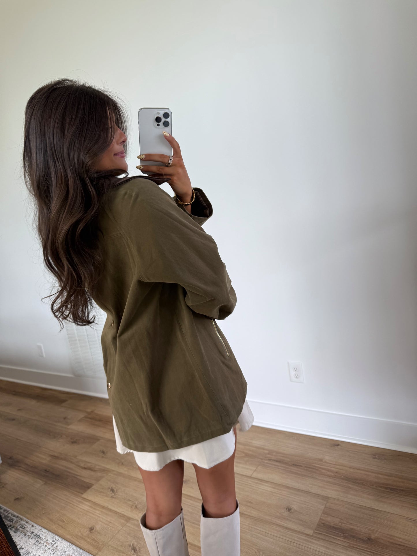 Green Barn Jacket (Plaid Inside)