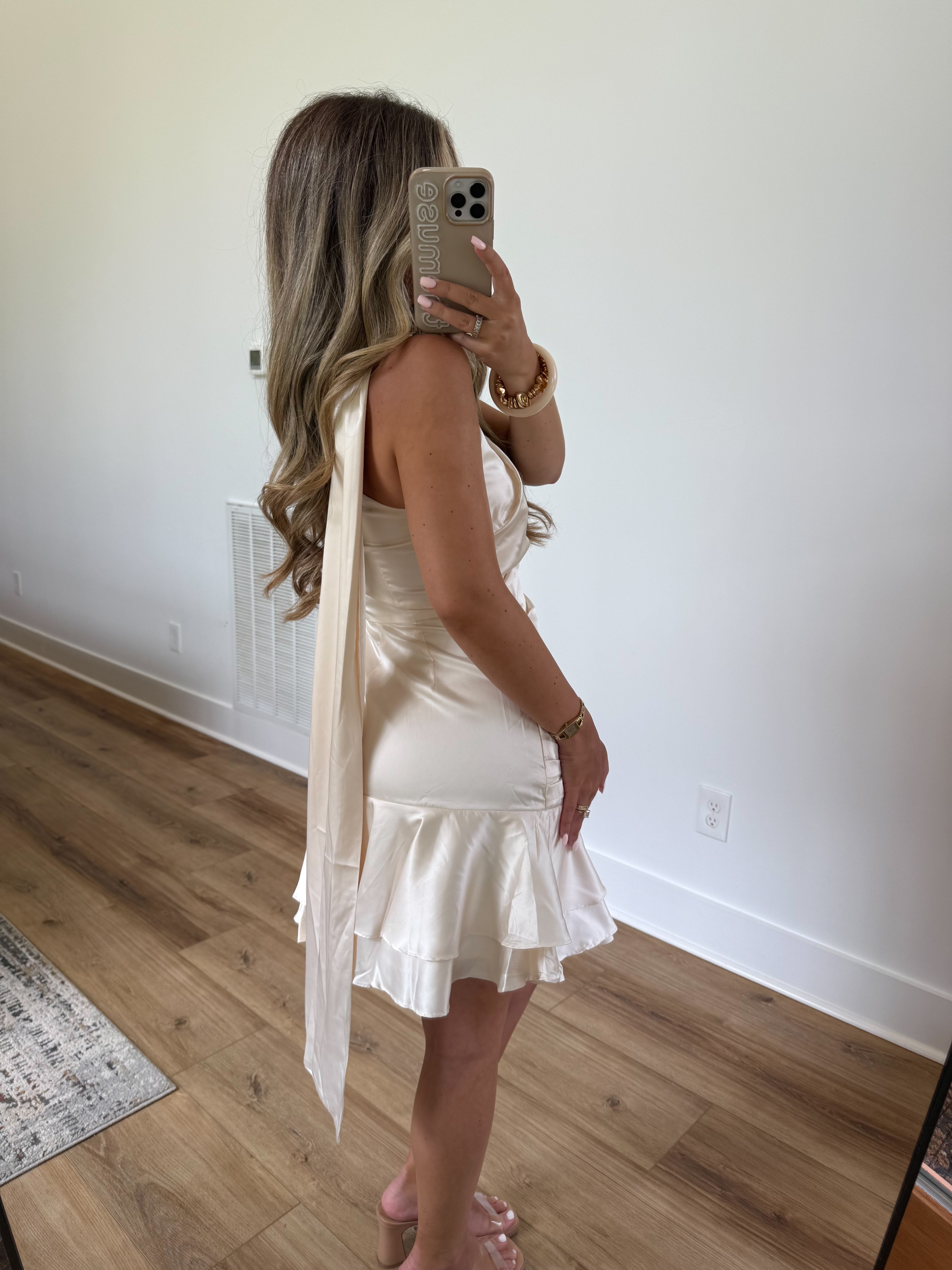 The Starfish Satin Dress